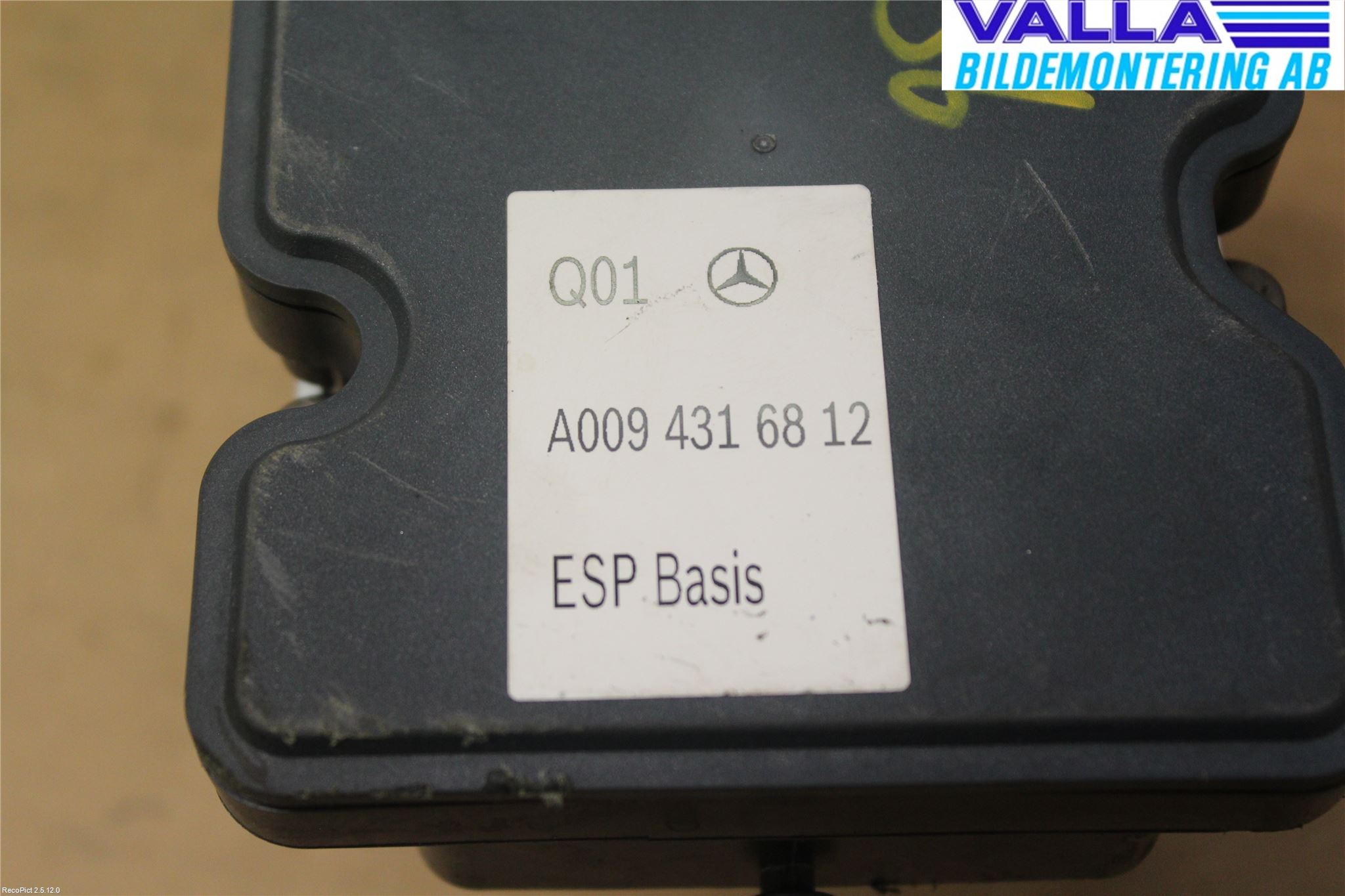 Mercedes-Benz MB GLA-KLASS (X156) 13-20 Abs Hydraulikkaggregat