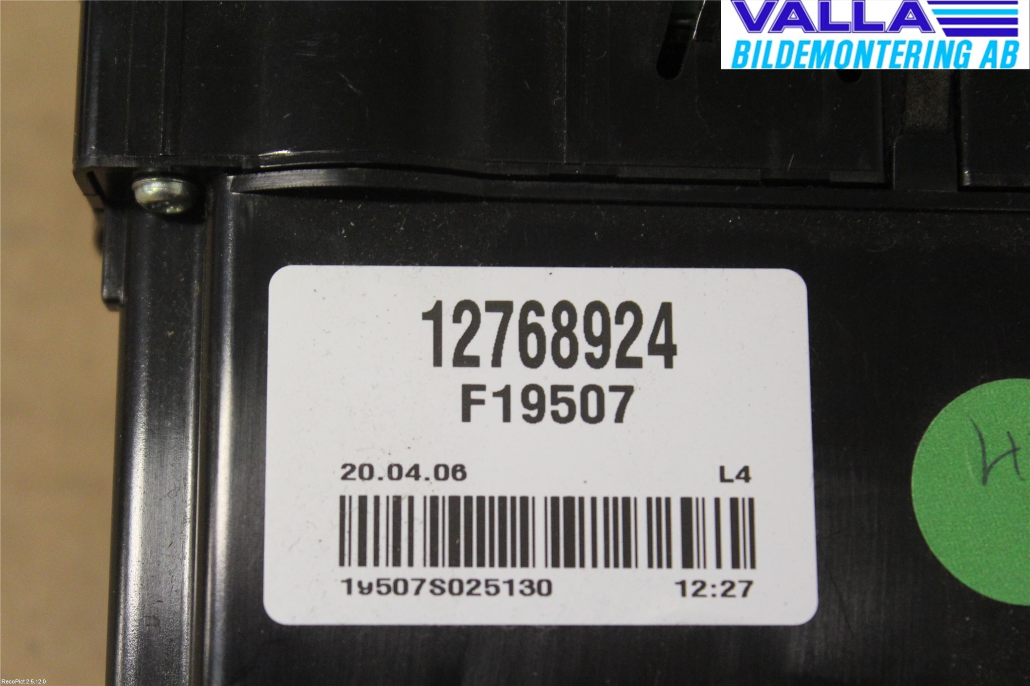 Saab 9-5     06-10 Varme Ac Betjening-Display
