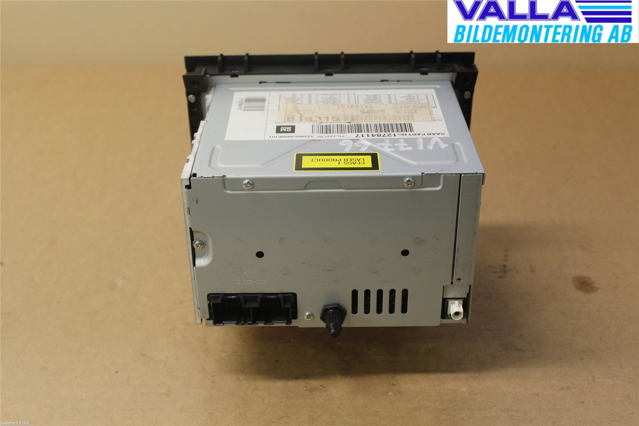 Saab 9-3 VER2/VER3 08-15 Stereo Radio Med Cd