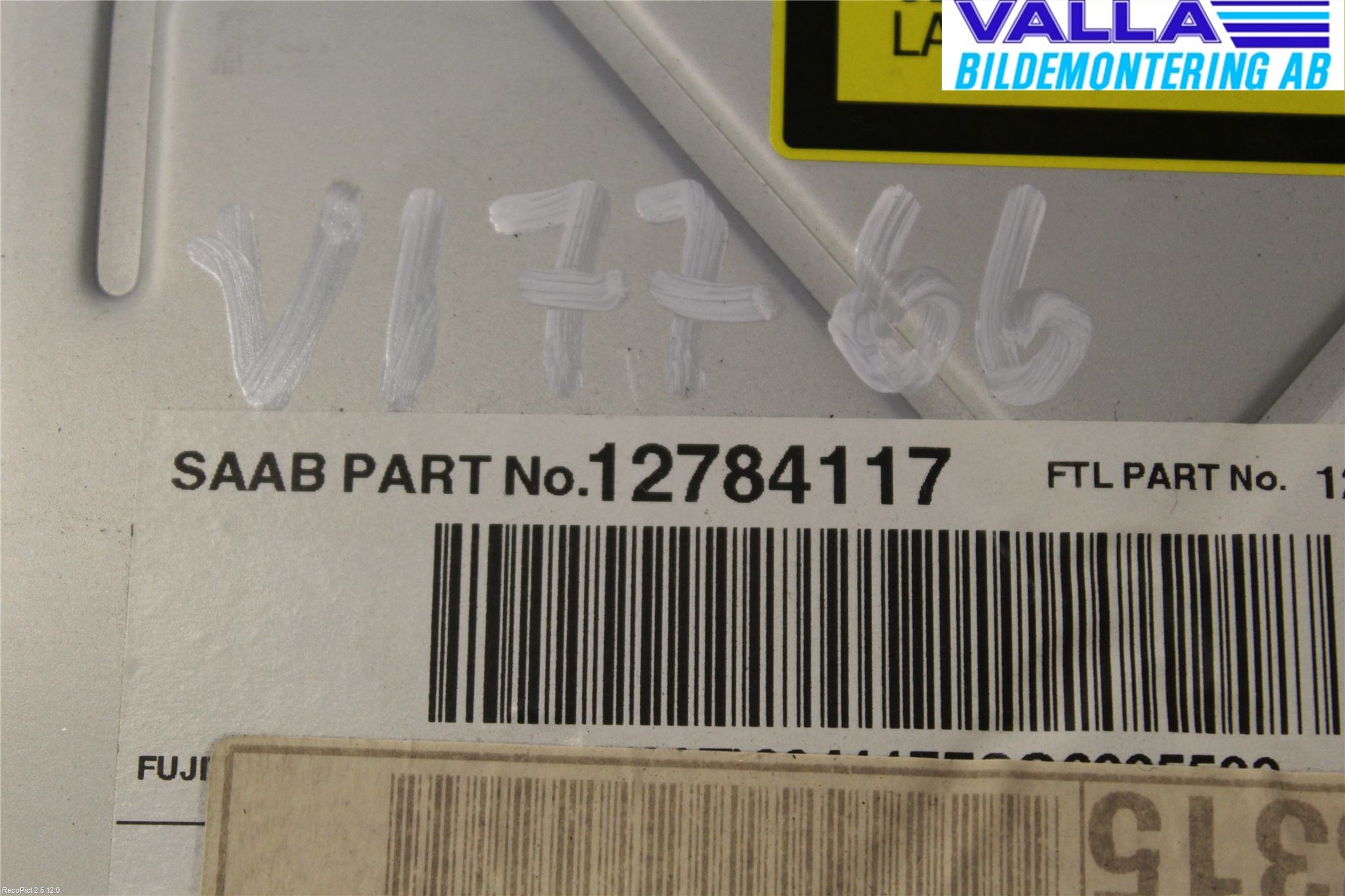 Saab 9-3 VER2/VER3 08-15 Stereo Radio Med Cd