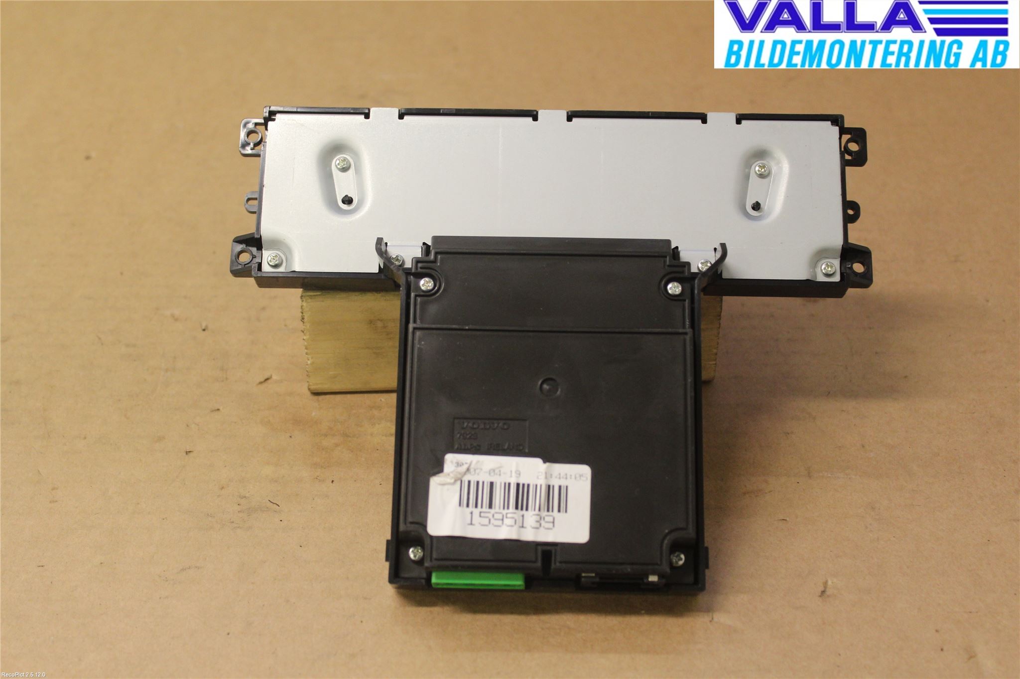Volvo S80 07-13 Instr Varselys - Display