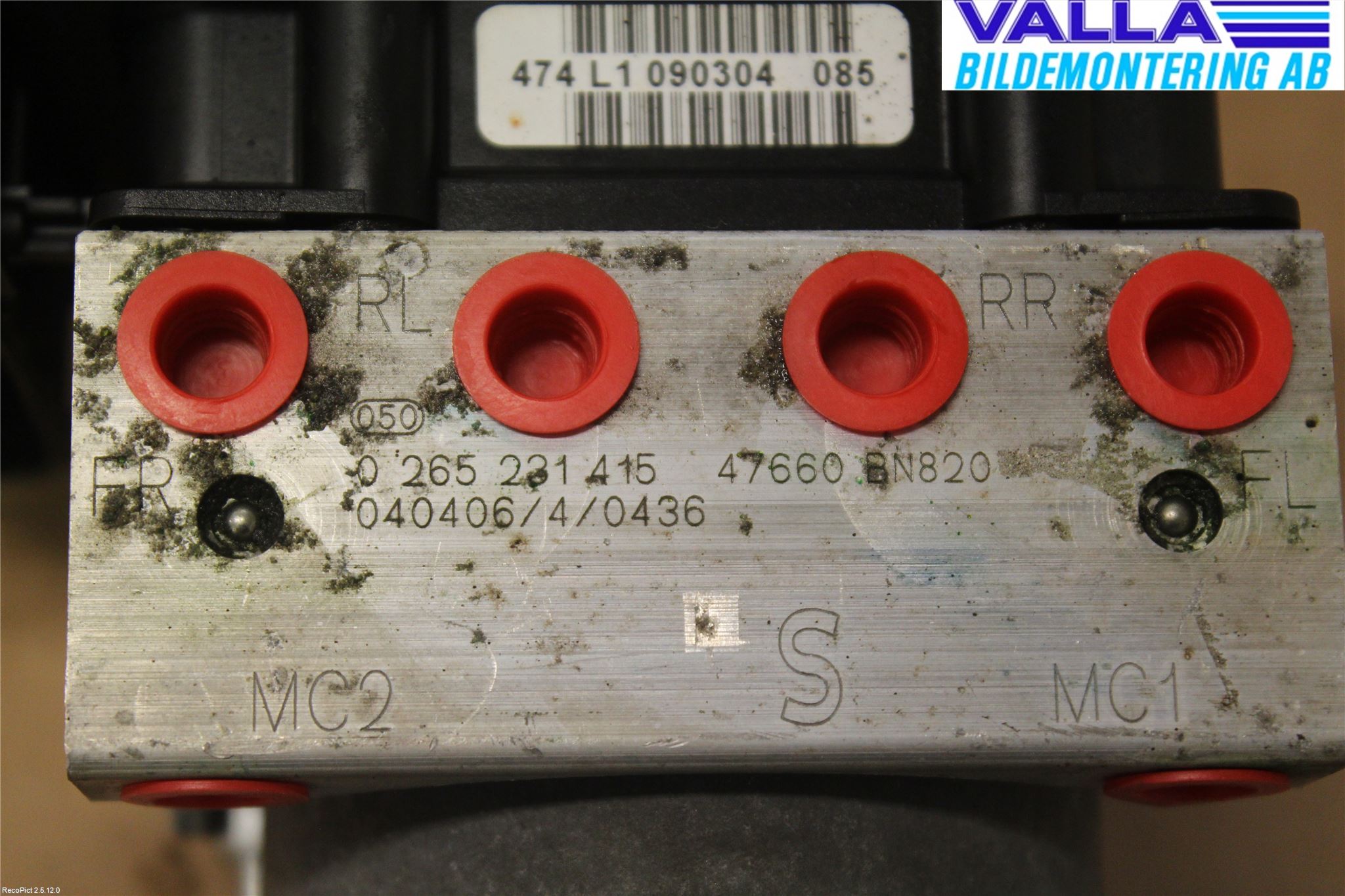 Nissan ALMERA    00-06 Abs Hydraulikkaggregat