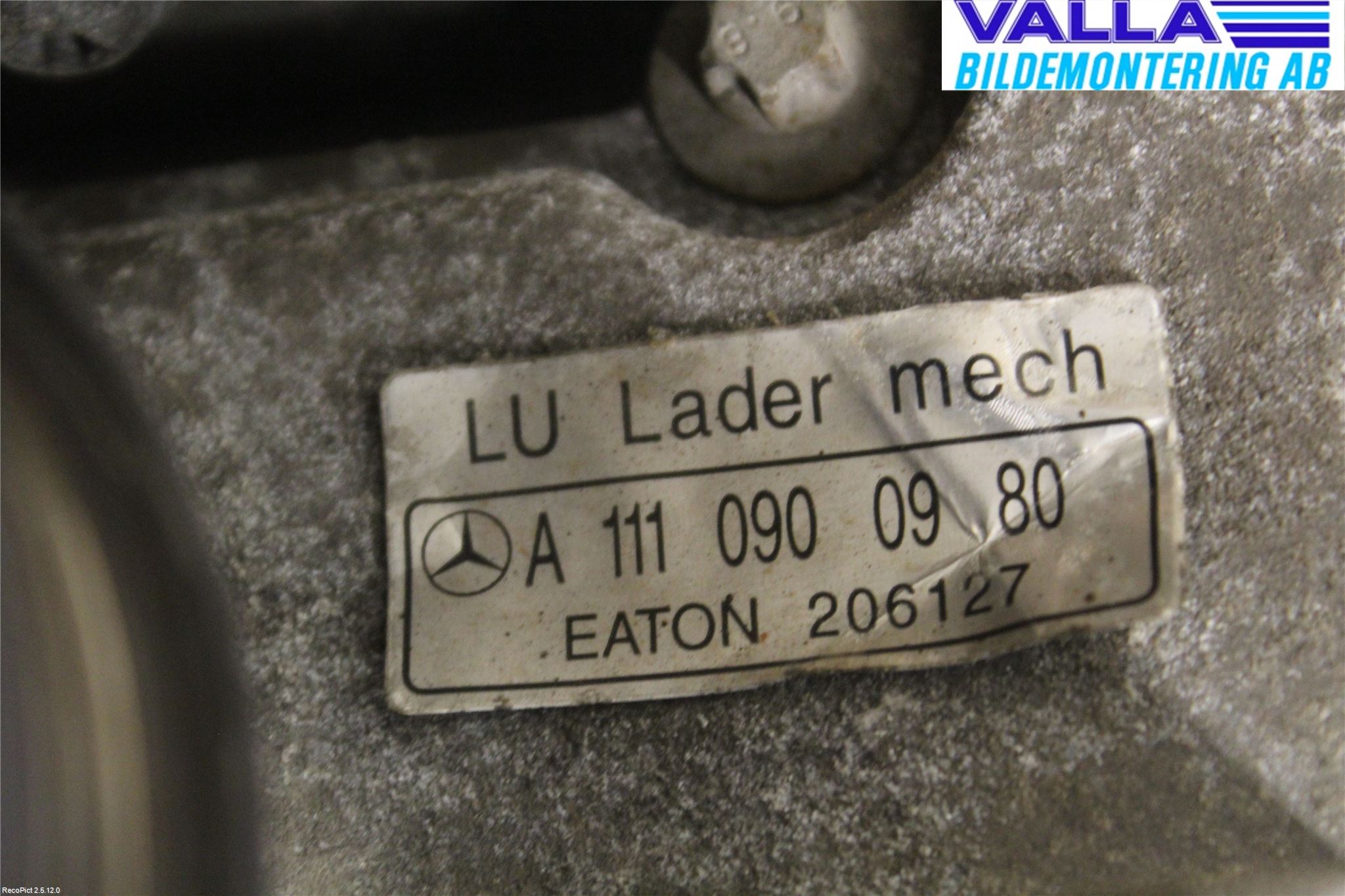 Mercedes-Benz MB C (203) 00-07 Kompressor Reimdrevet