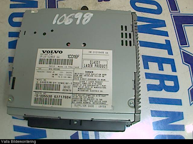 Volvo C30 07-10 Stereo Radio Med Cd