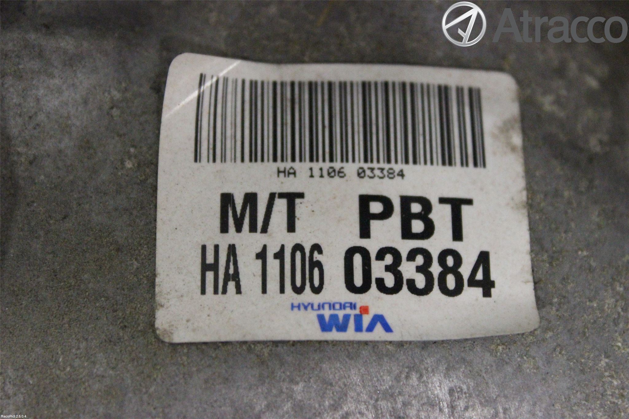 Hyundai i20 PB 09-14 Gearkasse 5 Trinn