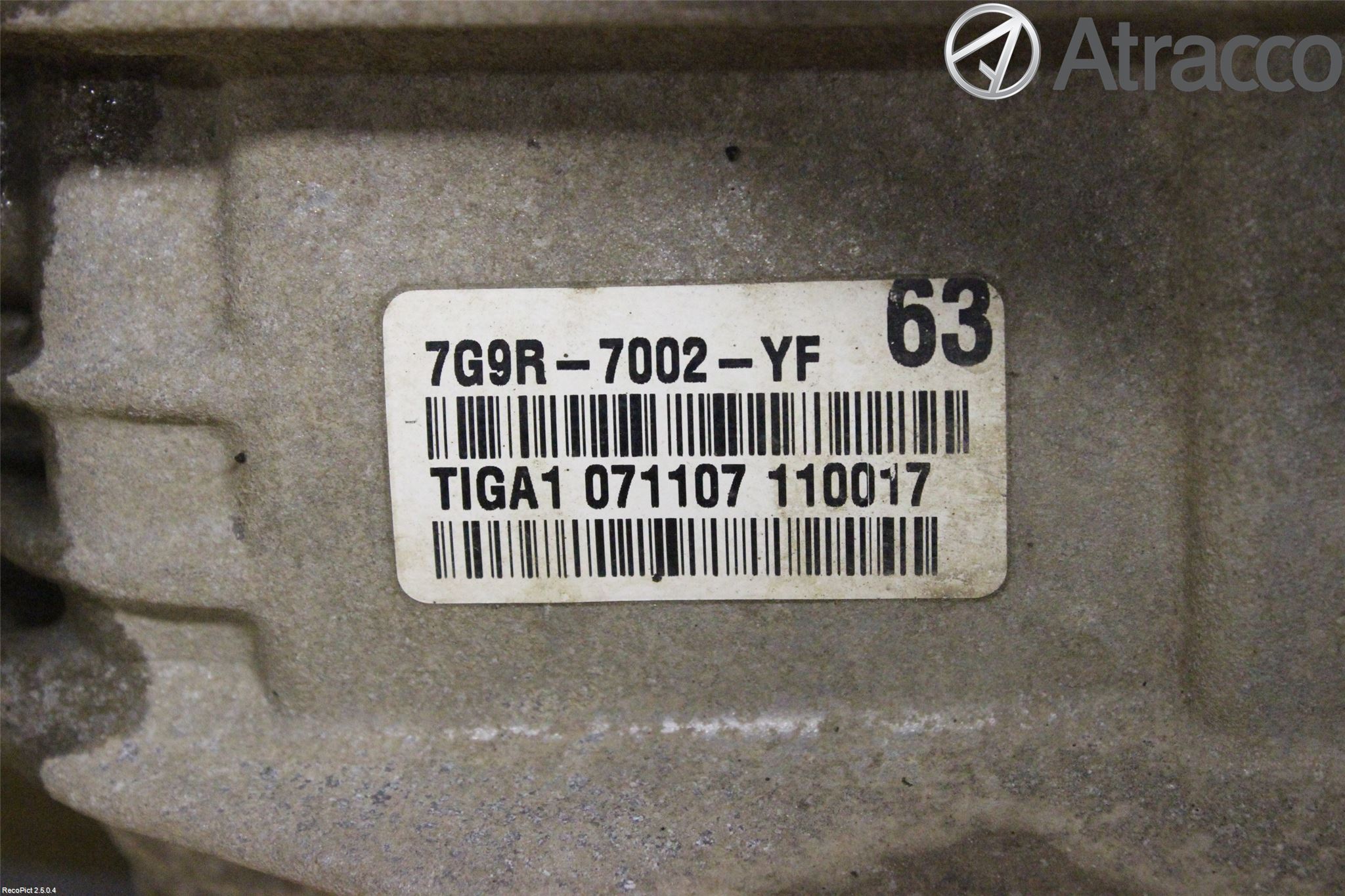 Ford MONDEO 07-15 Gearkasse 6 Trinn
