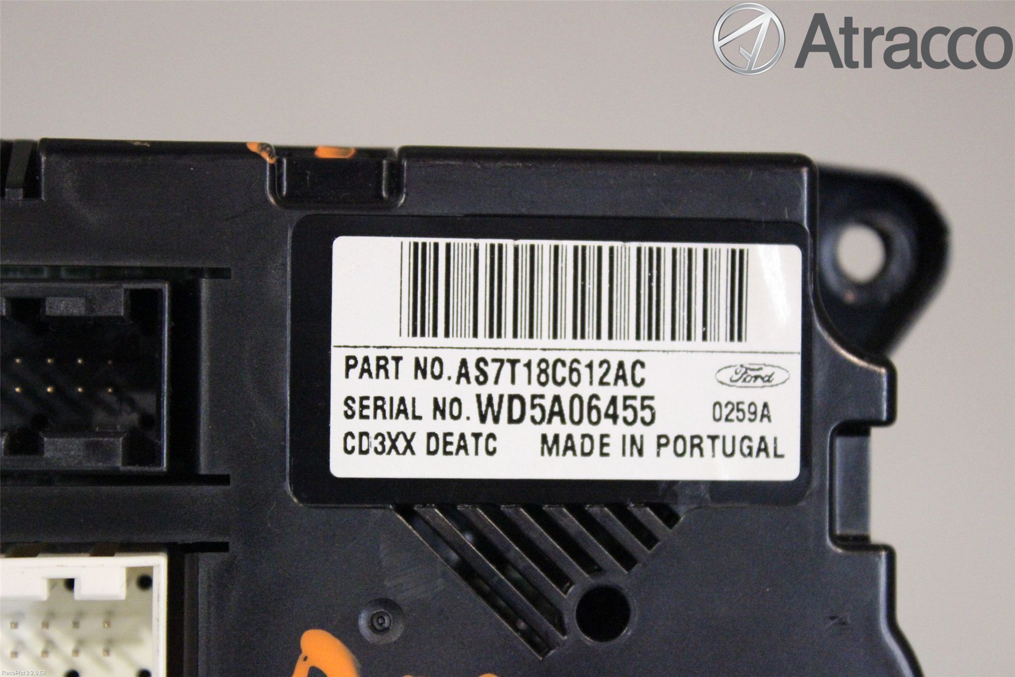 Ford S-MAX 06-15 Varme Ac Betjening-Display