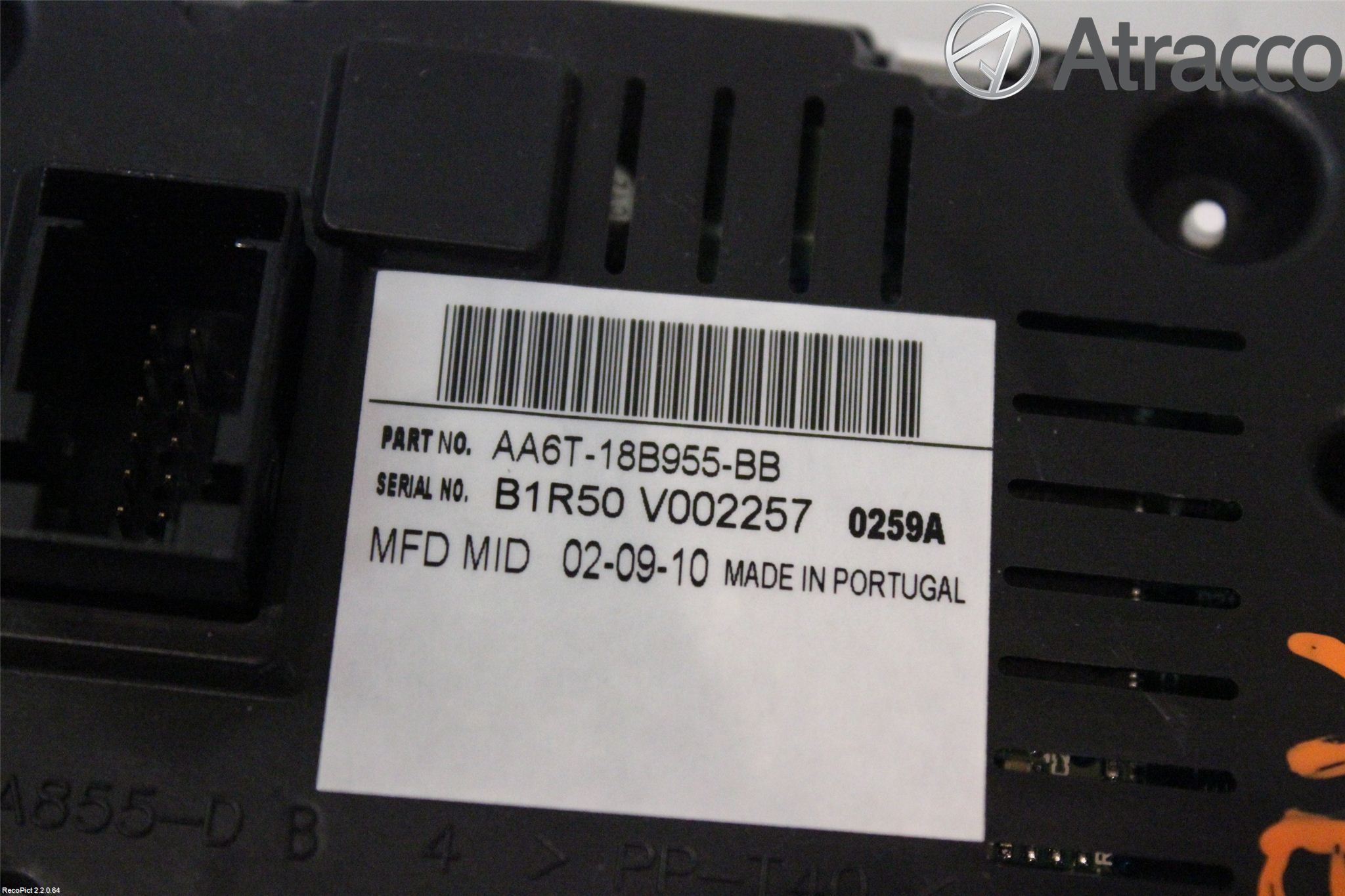 Ford FIESTA 09-12 Kjørecomputer