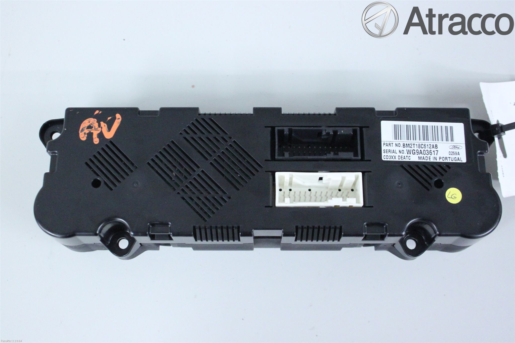 Ford S-MAX 06-15 Varme Ac Betjening-Display