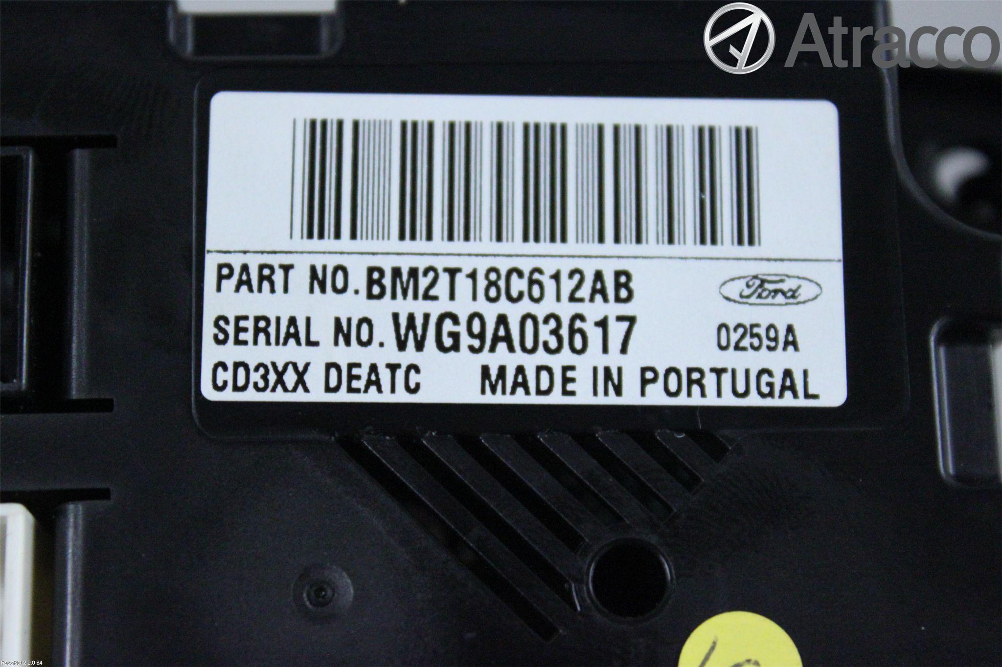 Ford S-MAX 06-15 Varme Ac Betjening-Display