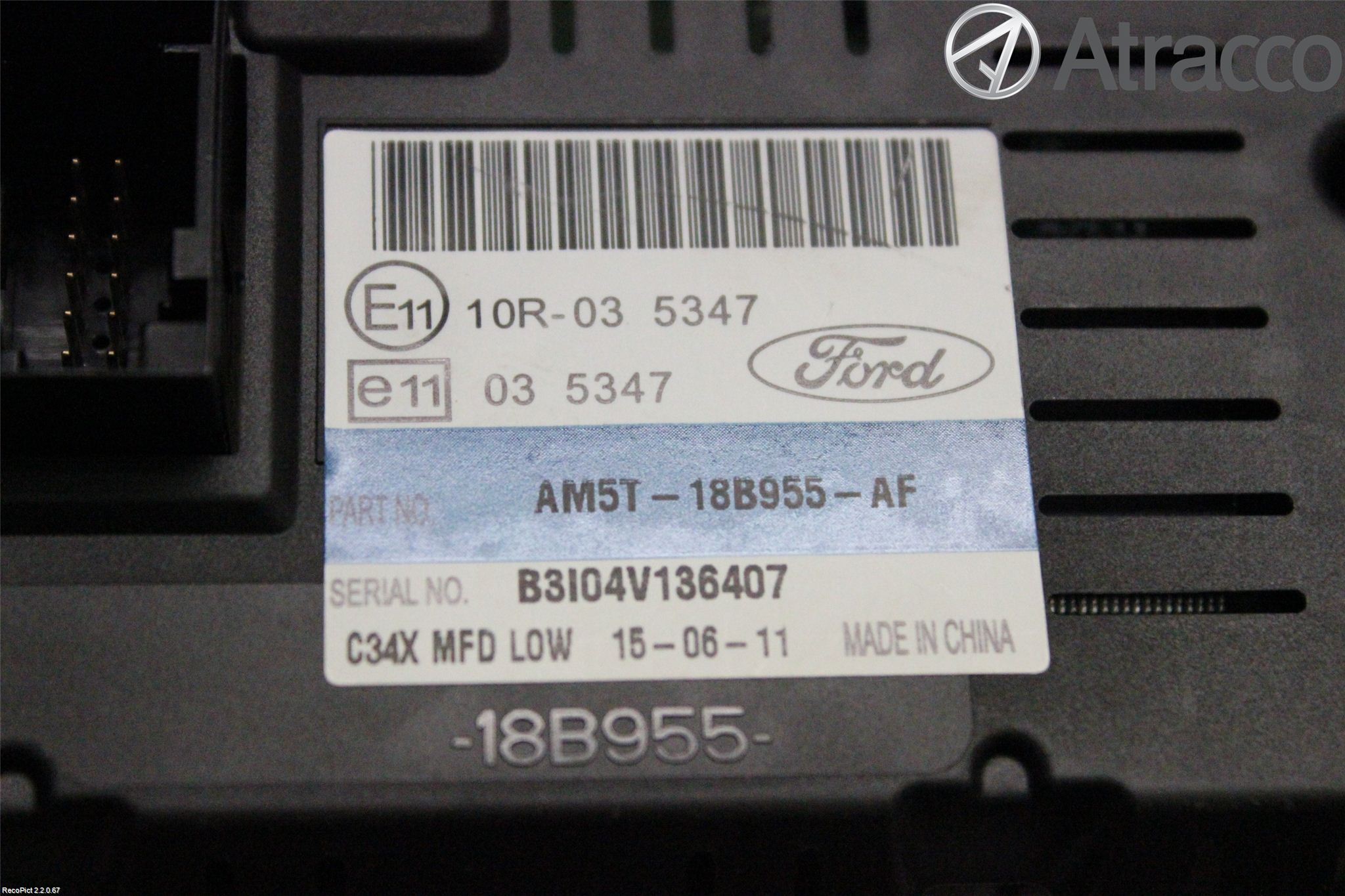Ford C-MAX II  11-14 Stereo Radio Øvrig