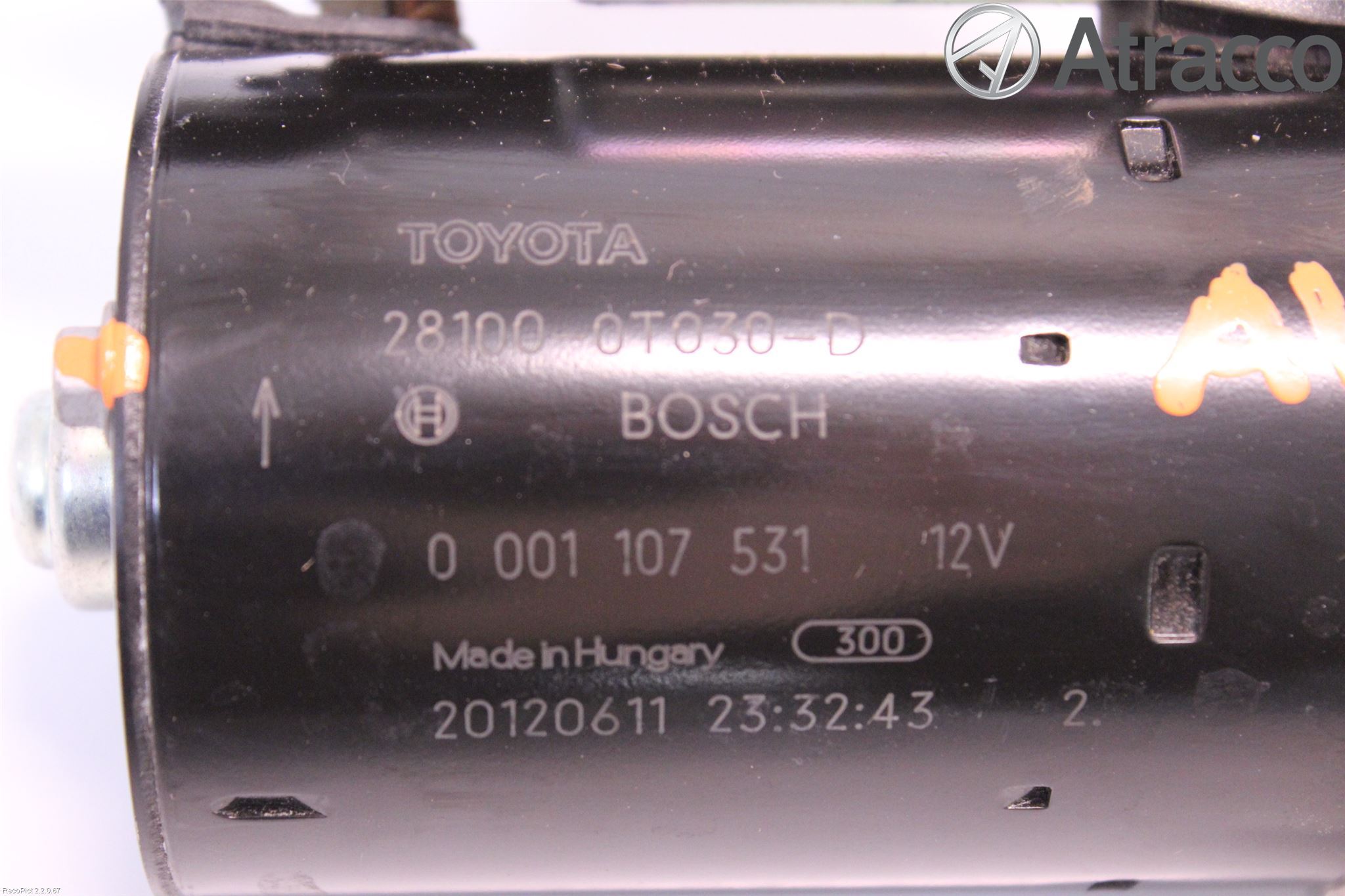 Toyota AVENSIS 09-15 Startmotor