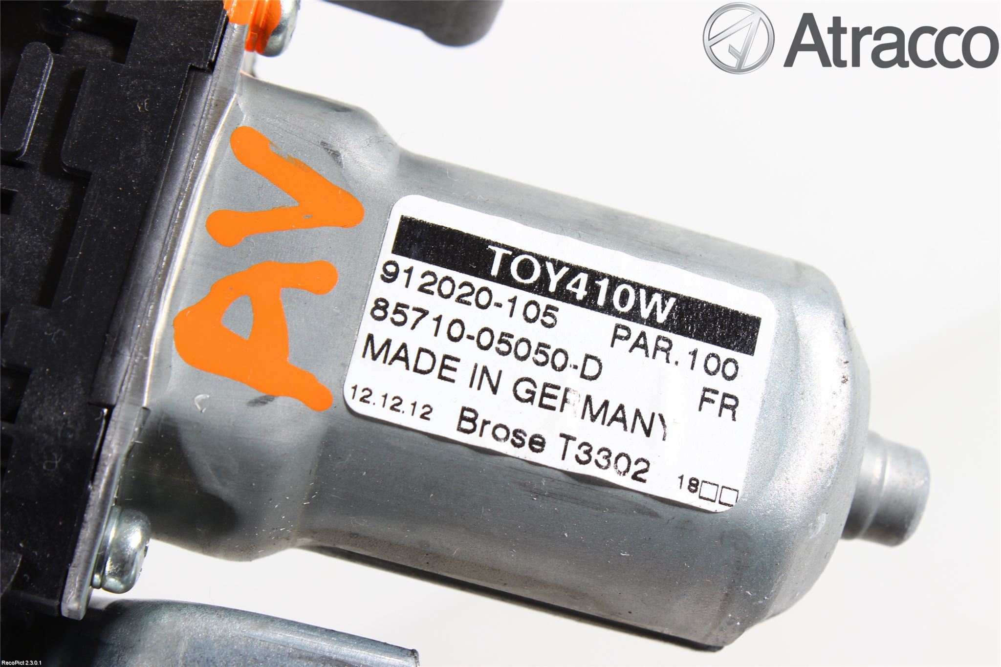 Toyota AVENSIS 09-15 Vindusheis