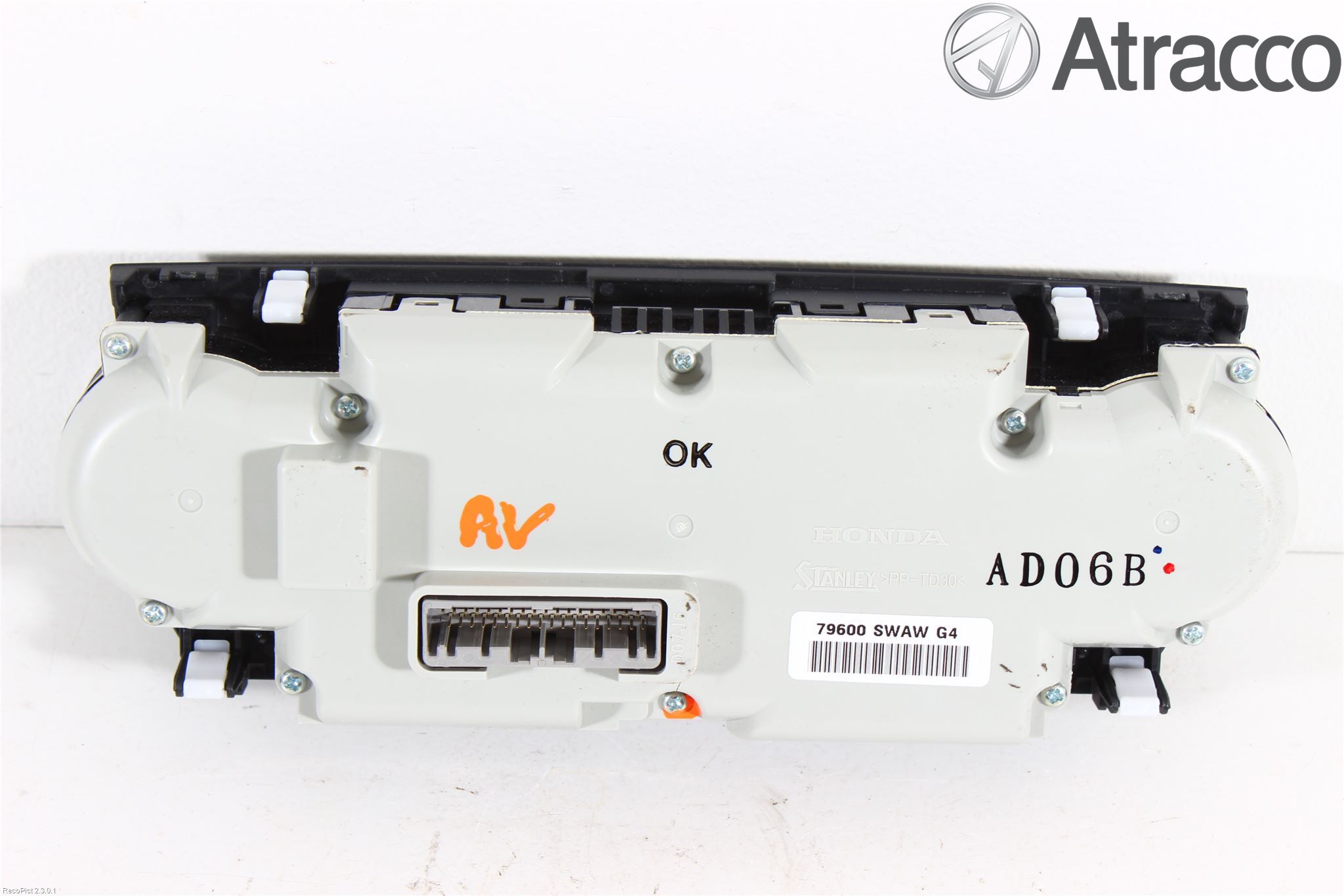 Honda CR-V 07-12 Varme Ac Betjening-Display