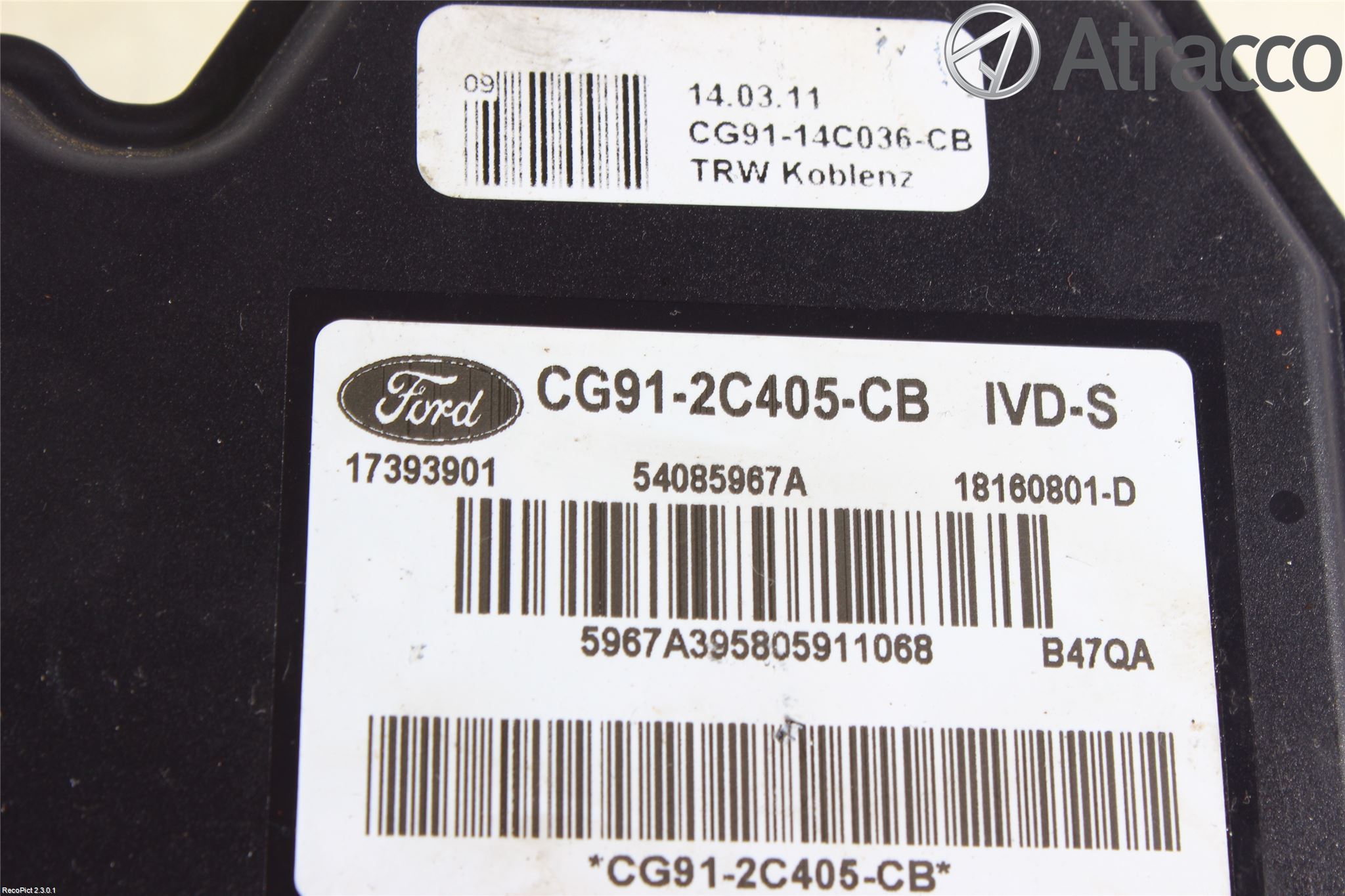 Ford MONDEO 07-15 Abs Hydraulikkaggregat