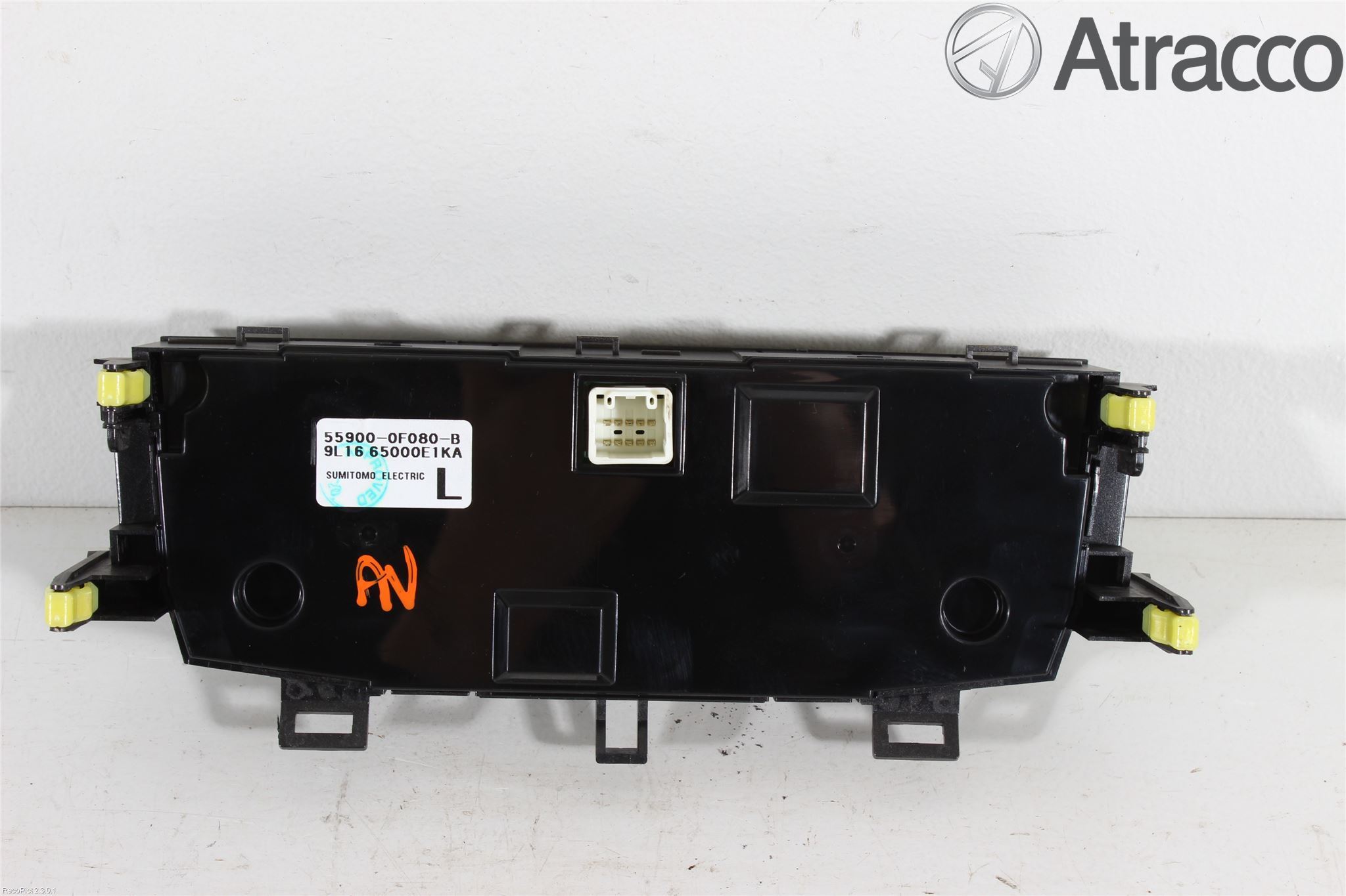 Toyota VERSO 09-18 Varme Ac Betjening-Display