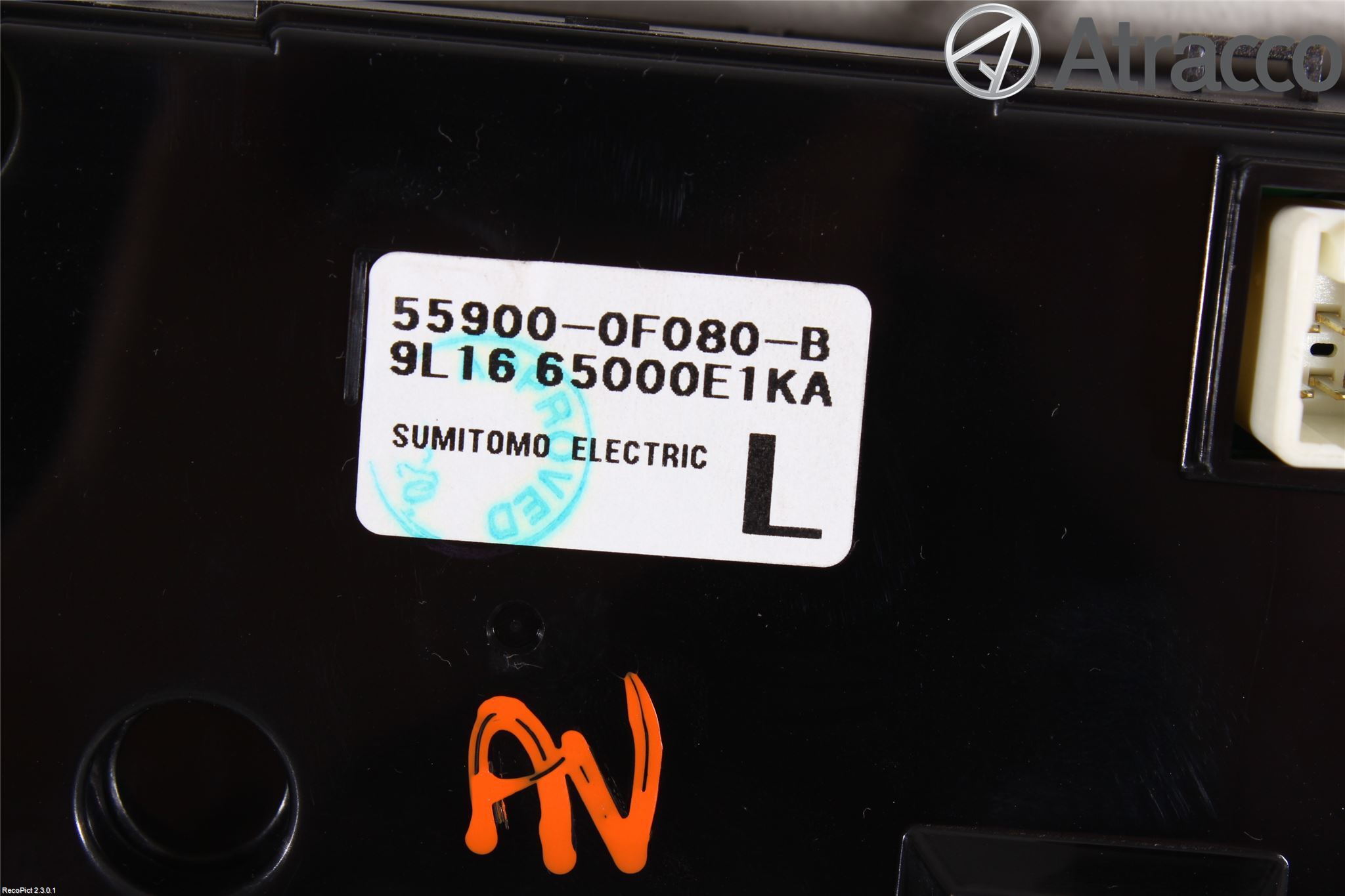 Toyota VERSO 09-18 Varme Ac Betjening-Display