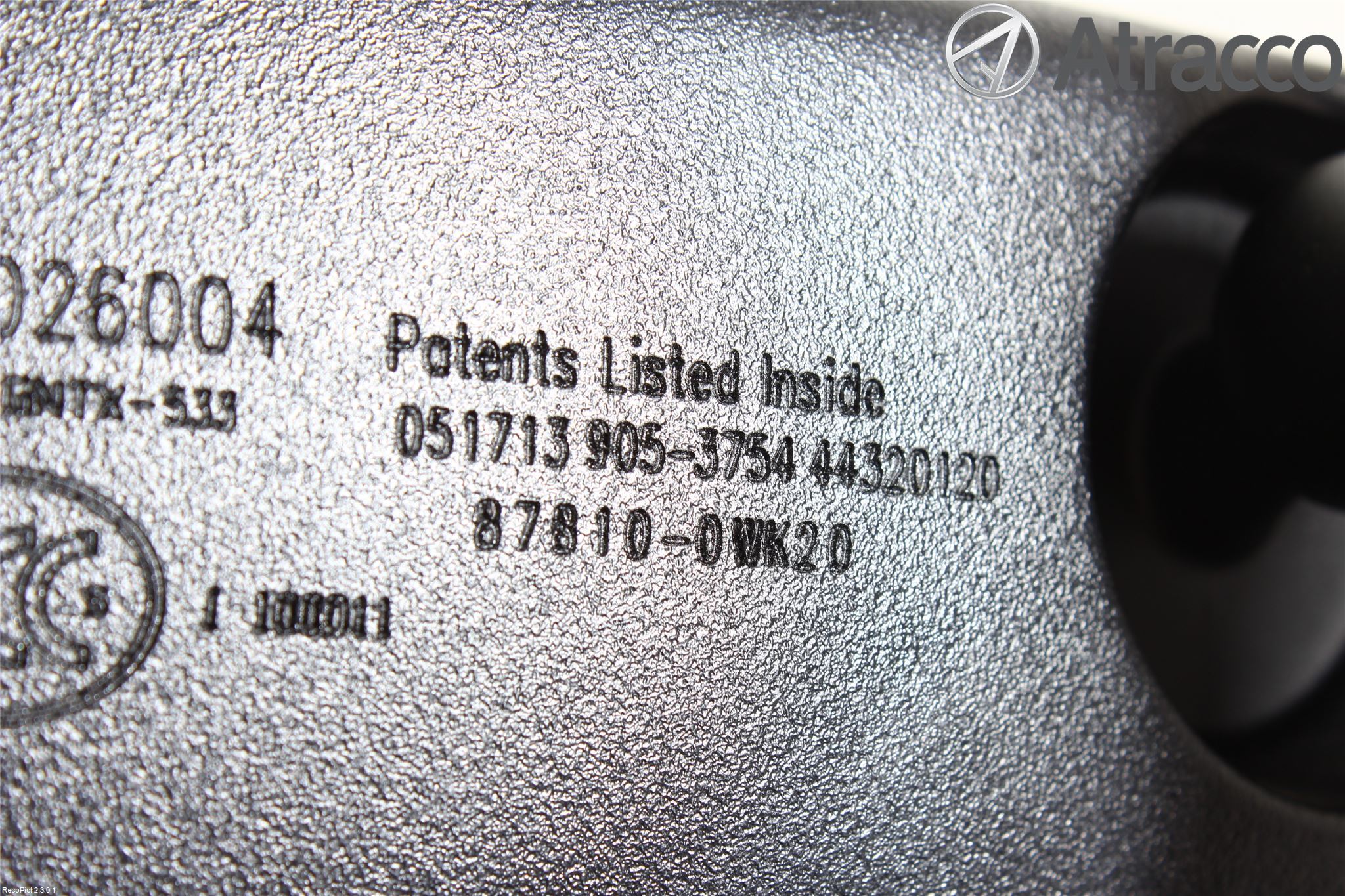 Toyota RAV4 13-18 Speil Innvendig