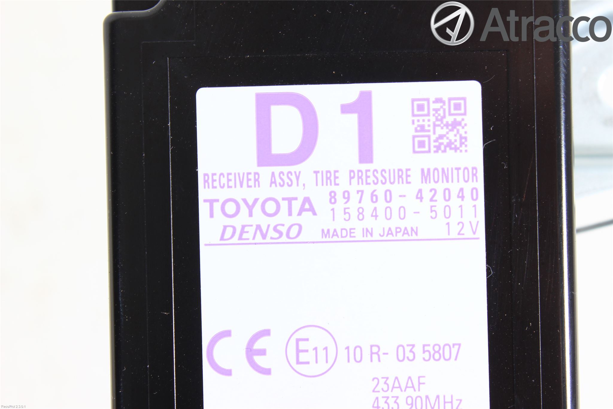 Toyota RAV4 13-18 Styreenhet Øvrig