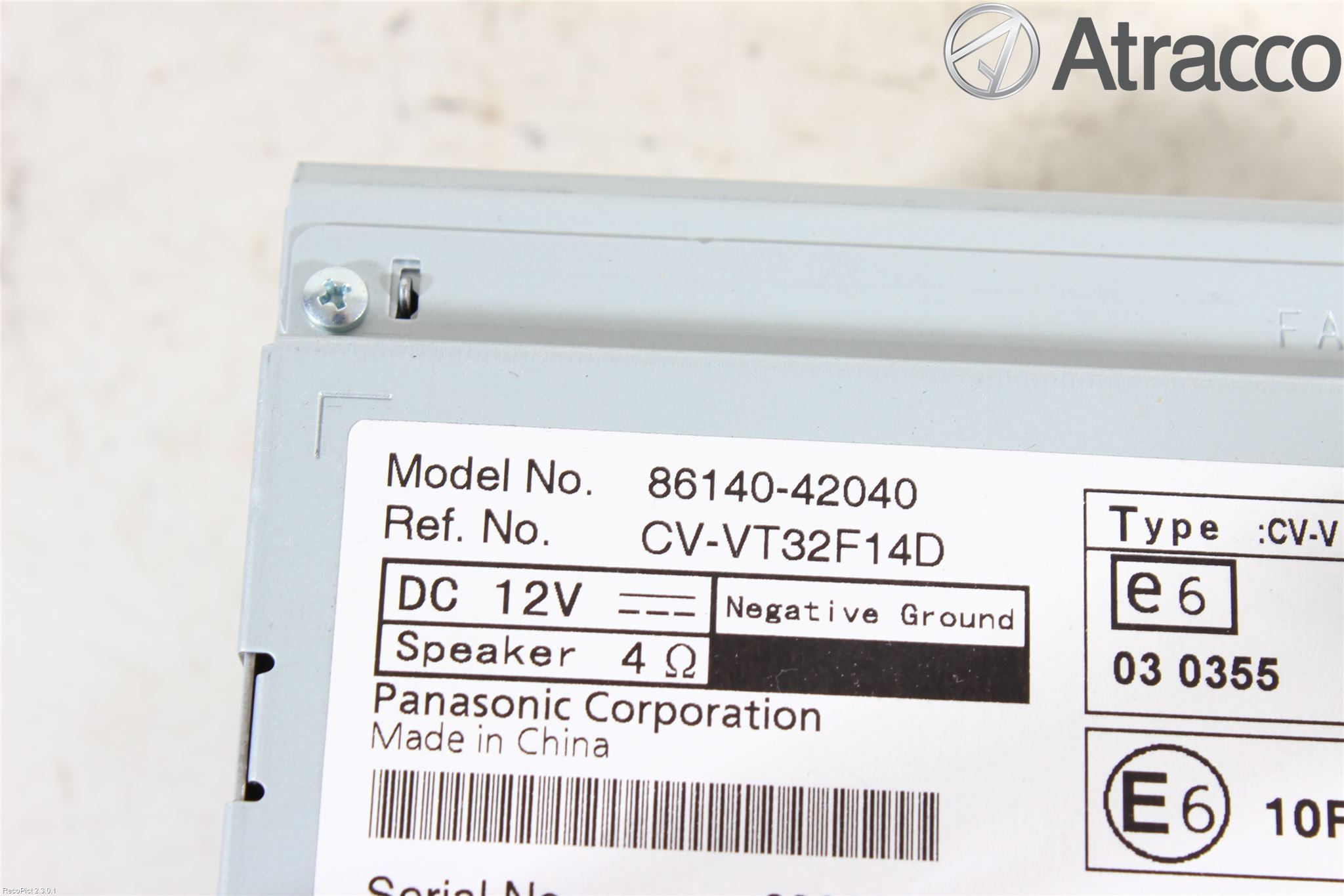 Toyota RAV4 13-18 Stereo Radio Med Cd
