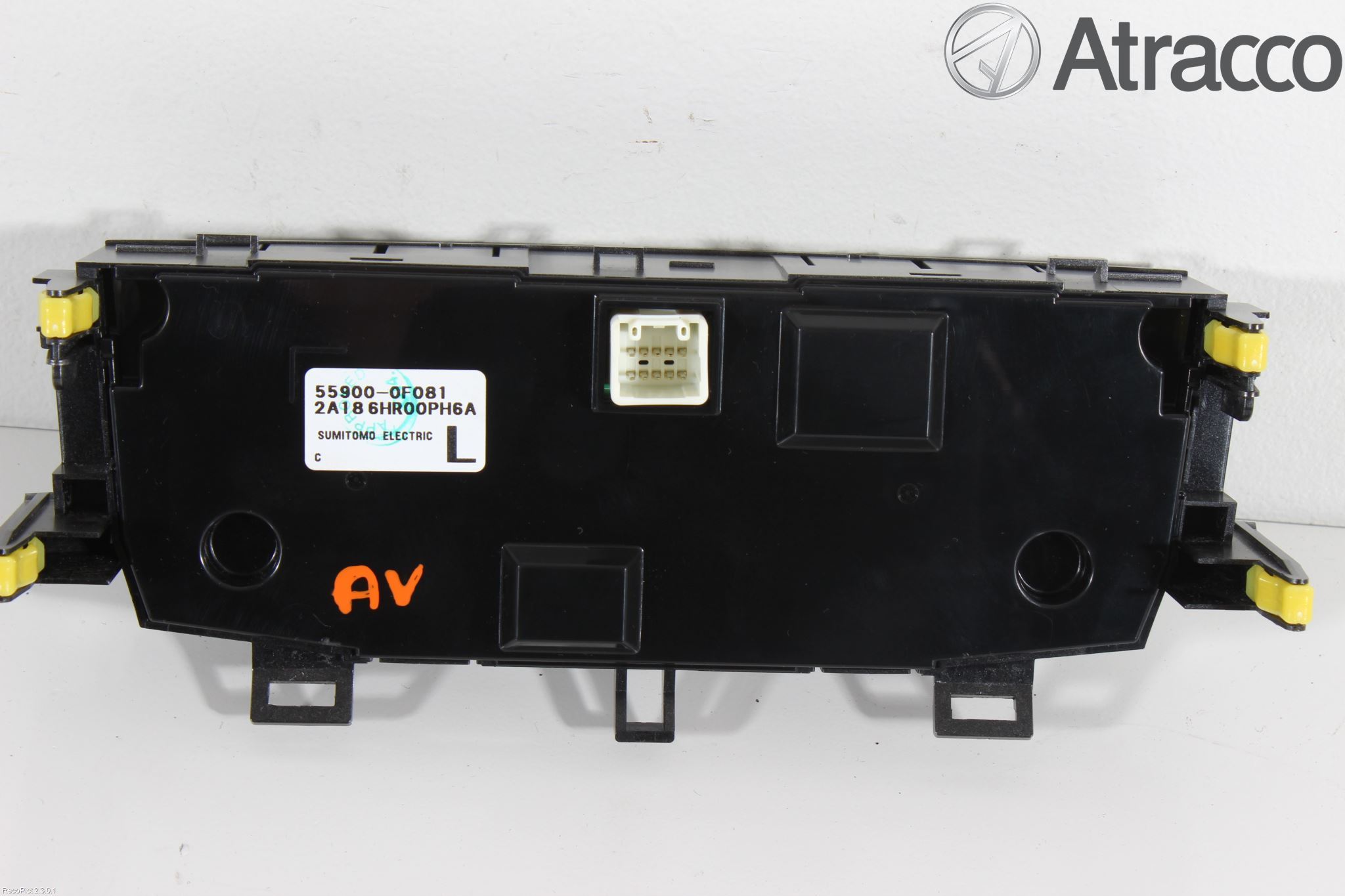 Toyota VERSO 09-18 Varme Ac Betjening-Display