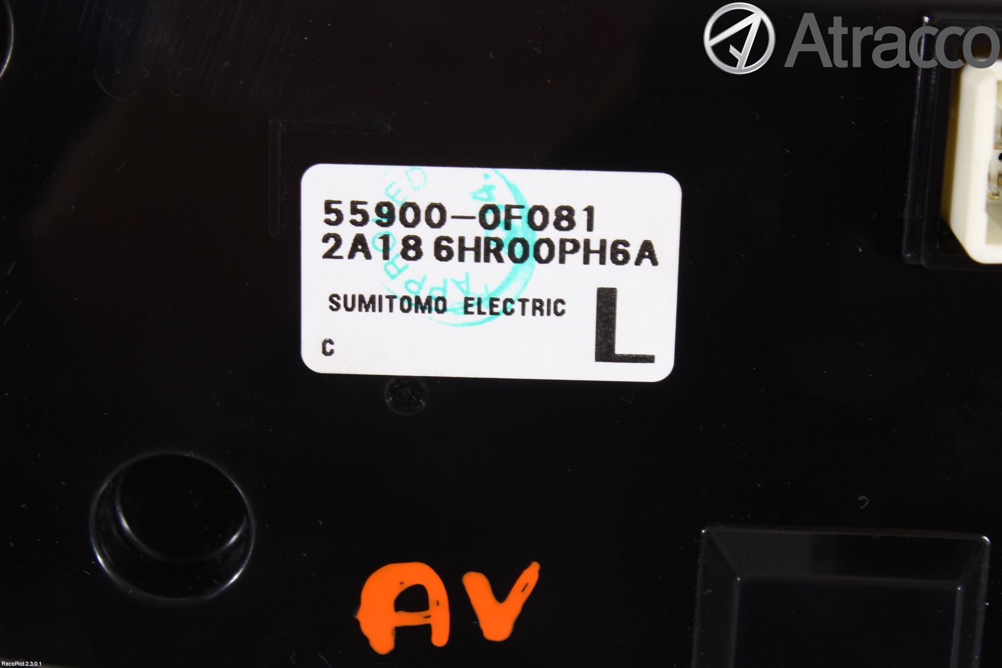 Toyota VERSO 09-18 Varme Ac Betjening-Display