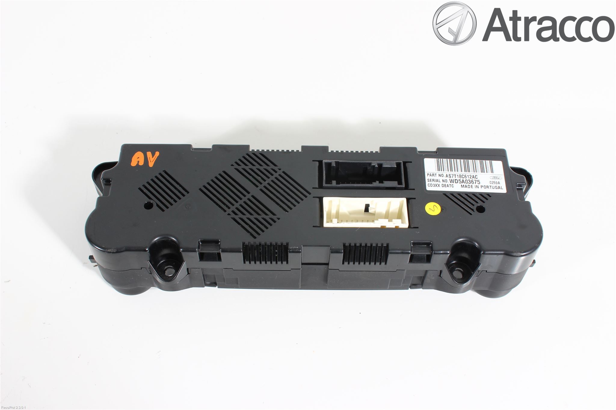 Ford S-MAX 06-15 Varme Ac Betjening-Display