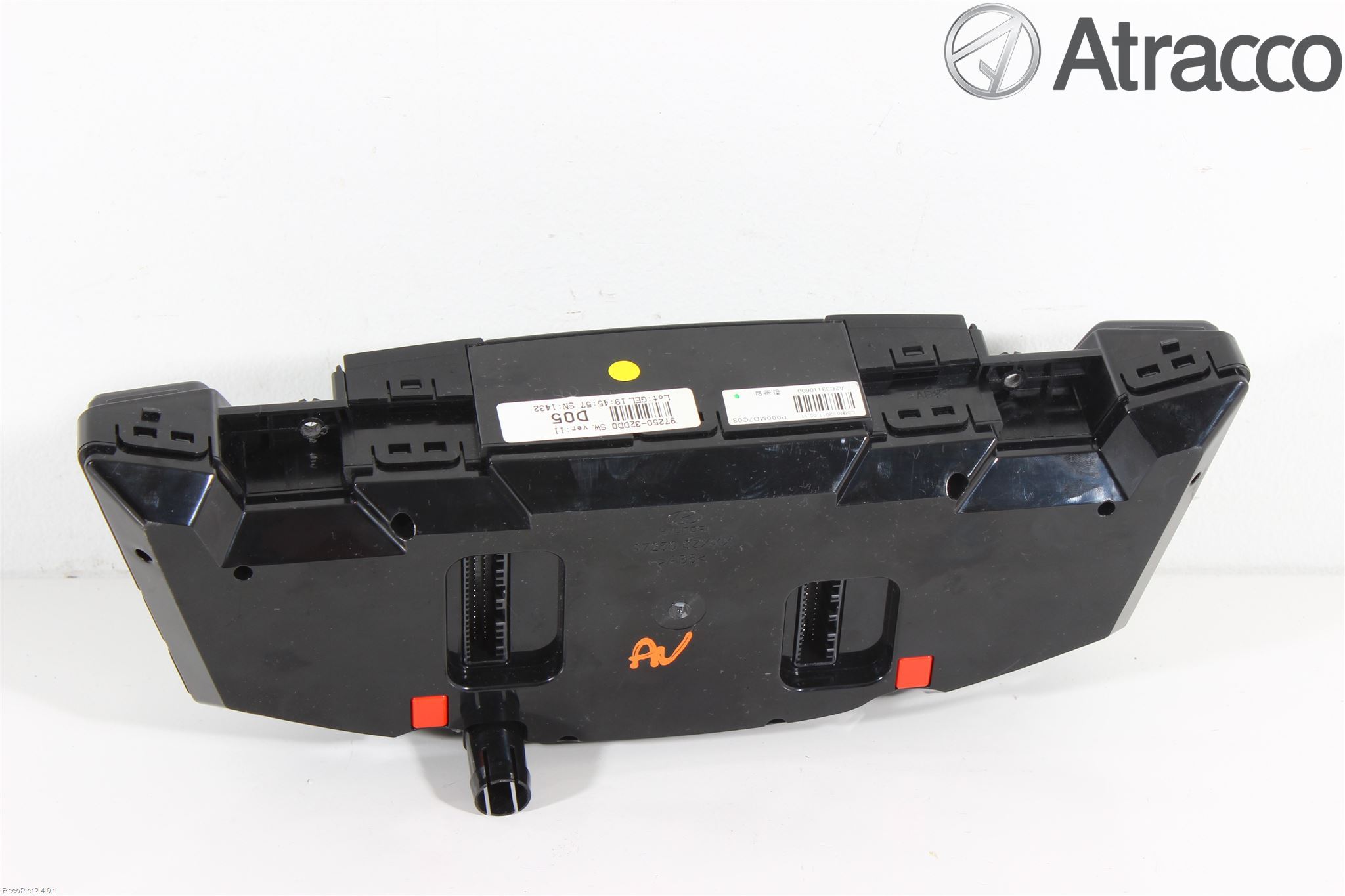 Hyundai i40 08-15 Varme Ac Betjening-Display