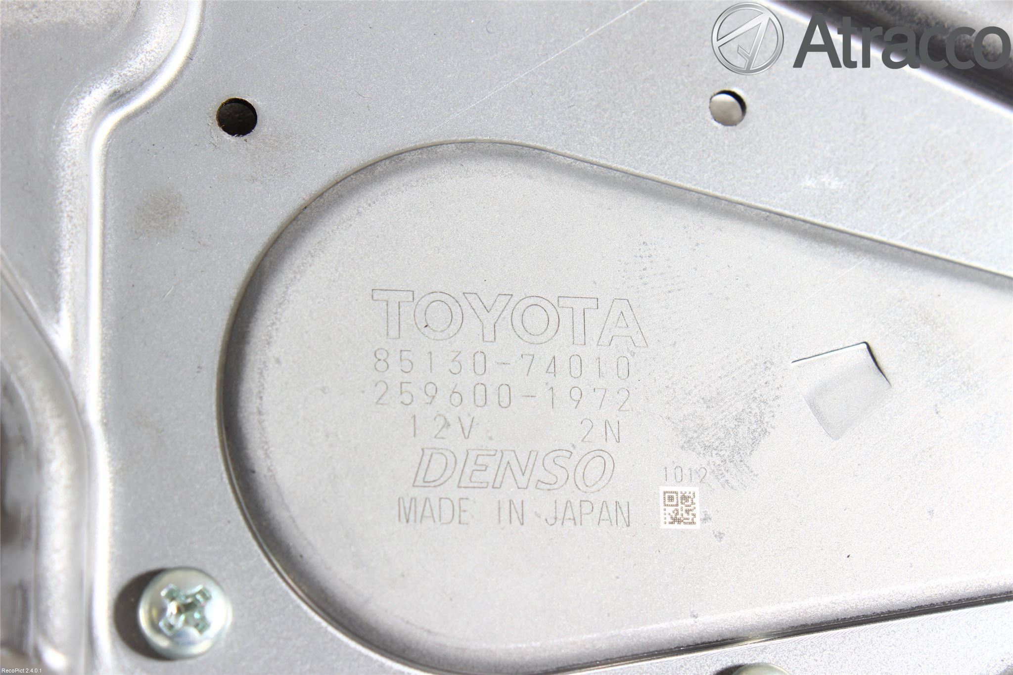 Toyota iQ Viskermotor Bakluke
