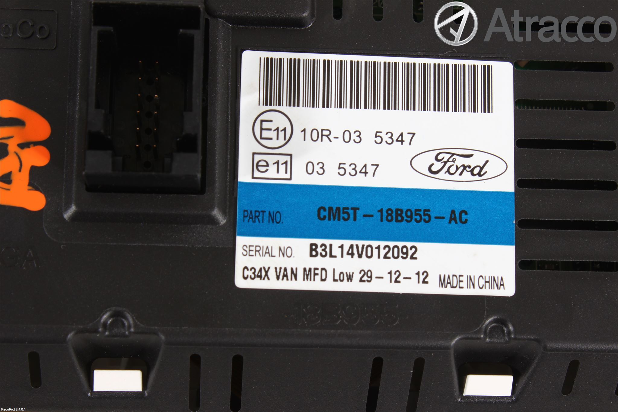 Ford FOCUS 11-14 Instr Klokke