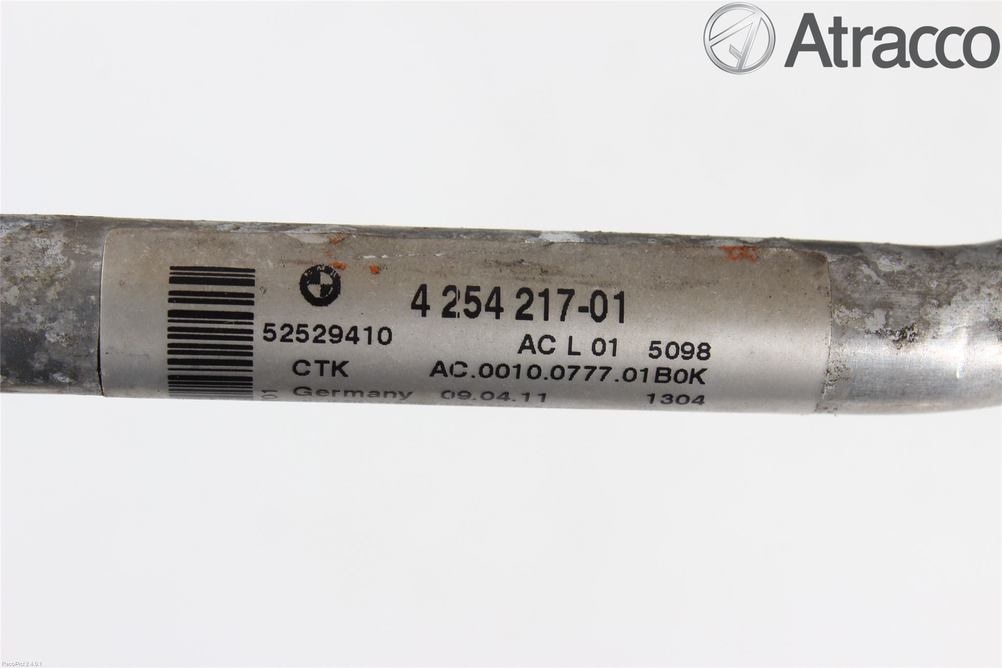 BMW 5 F10/F11/F18 09-17 Varme Ac Slange - Rør