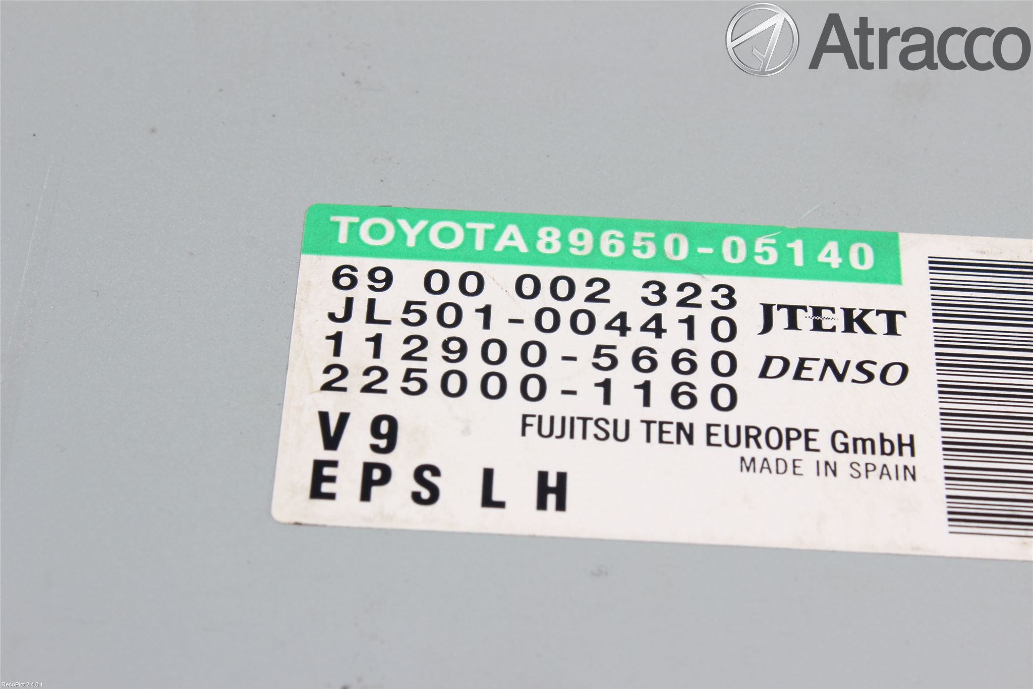 Toyota AVENSIS 09-15 Styreenhet Styreservo