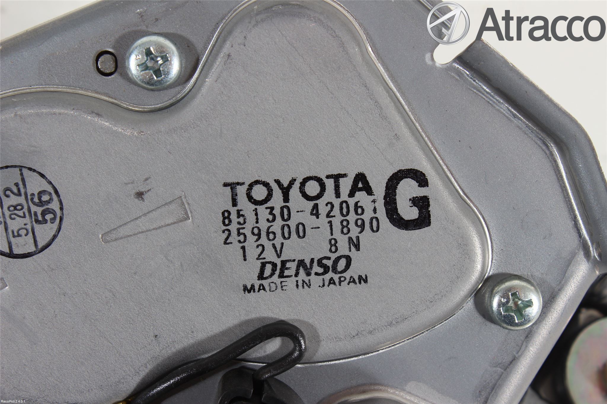 Toyota RAV 4 06-12 Viskermotor Bakluke