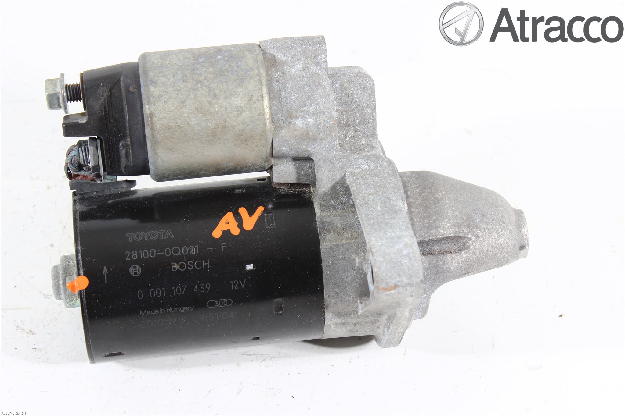 Toyota AYGO 06-14 Startmotor