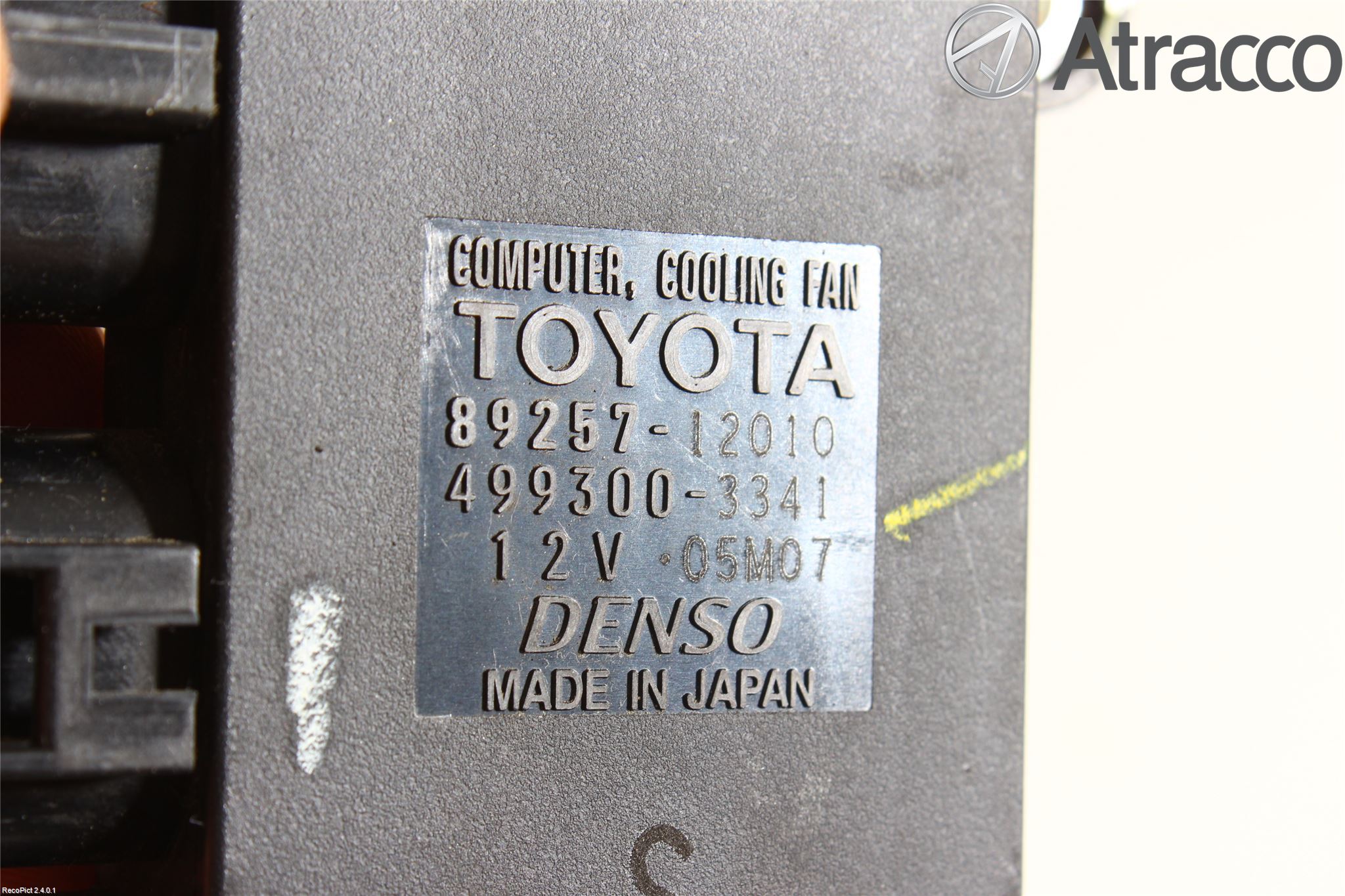 Toyota AURIS 10-12 Varmeapparat Viftemotstand