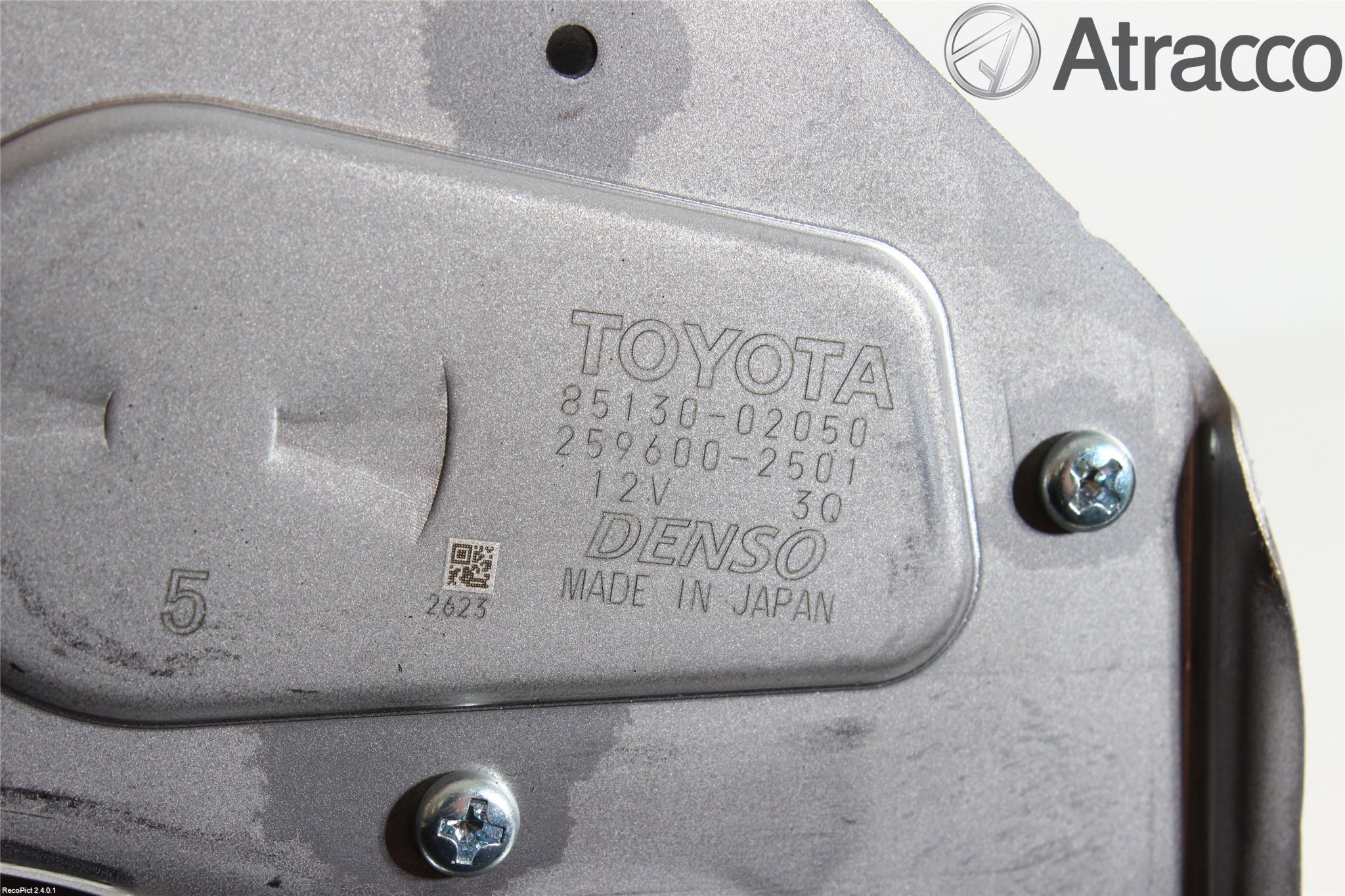 Toyota AURIS 13-19 Viskermotor Bakluke