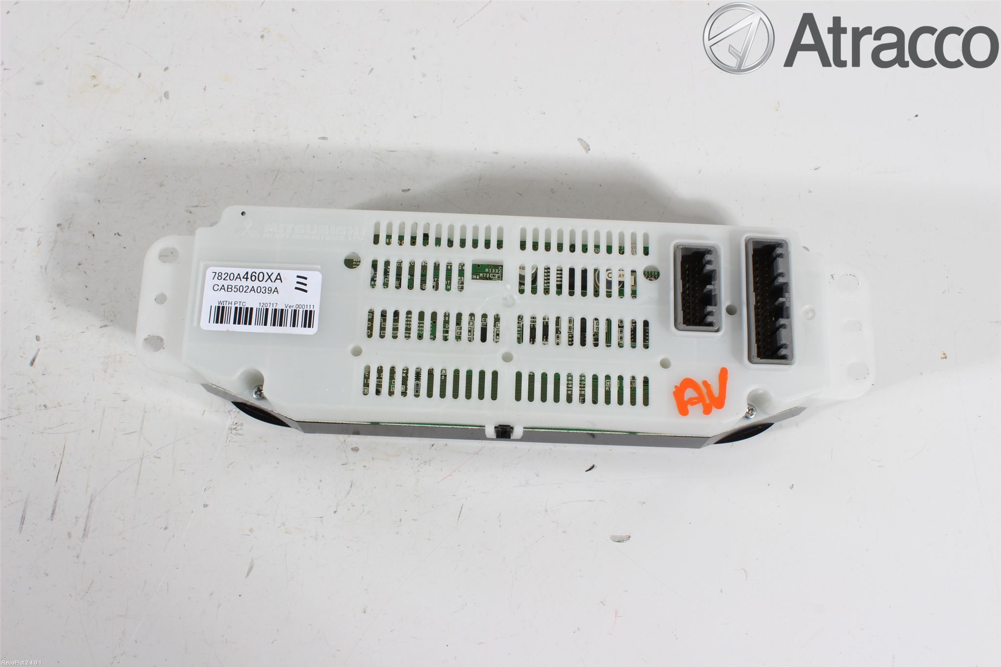 Mitsubishi OUTLANDER 13-21 Varme Ac Betjening-Display