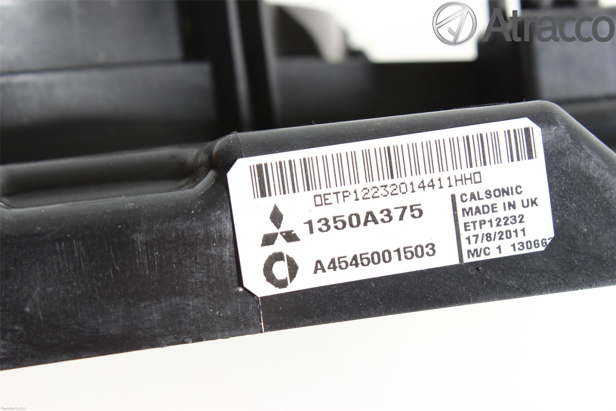 Mitsubishi COLT 09-13 Kjølevifte-Radiator Hus-Kåpe