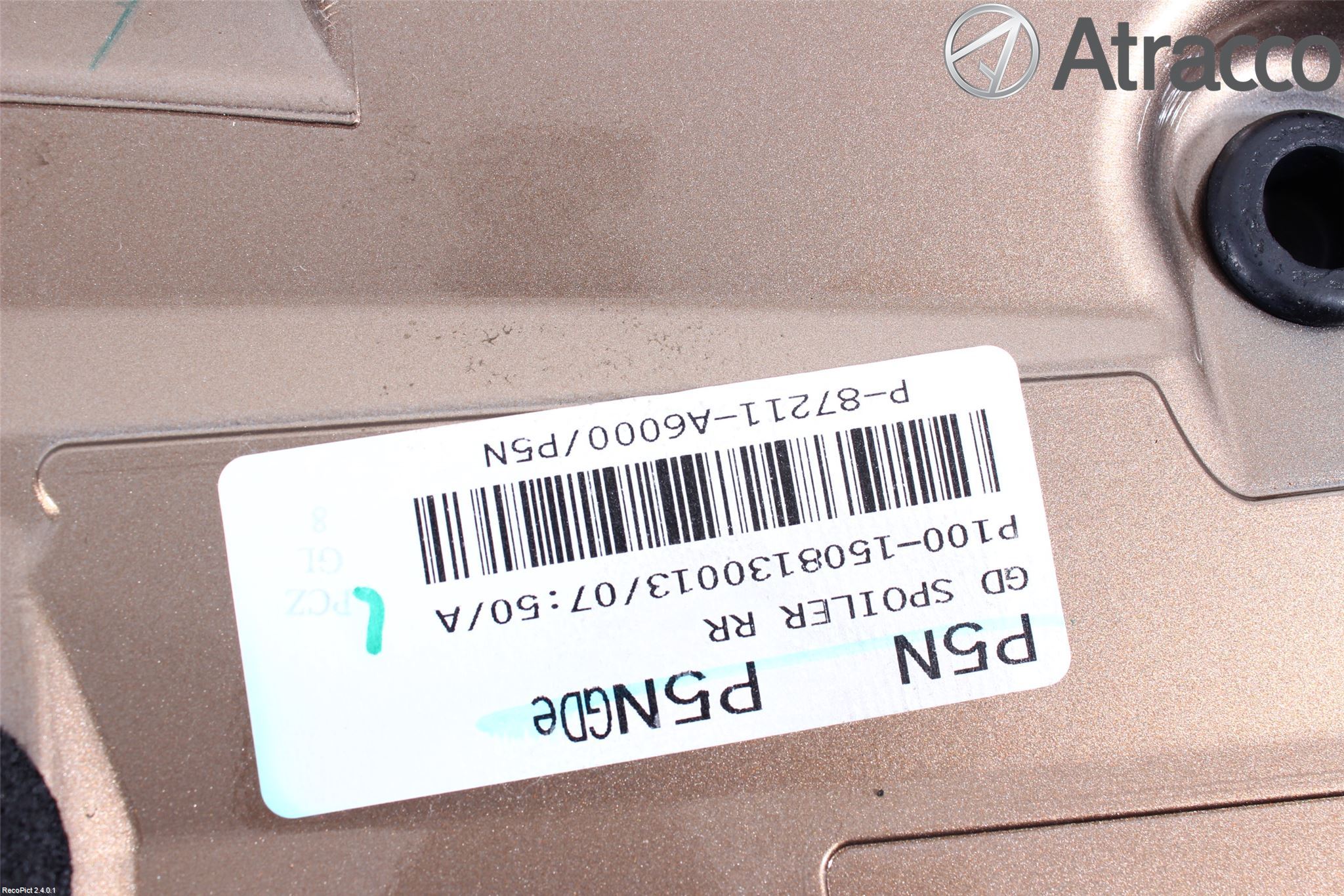 Hyundai i30 GD 13-17 Spoiler Bakluke