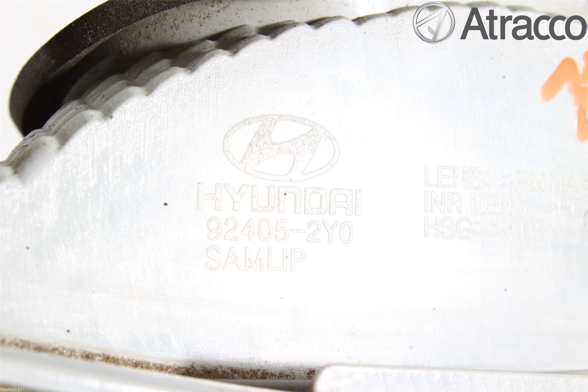 Hyundai ix35 Baklykt Venstre  På Luke(Indre