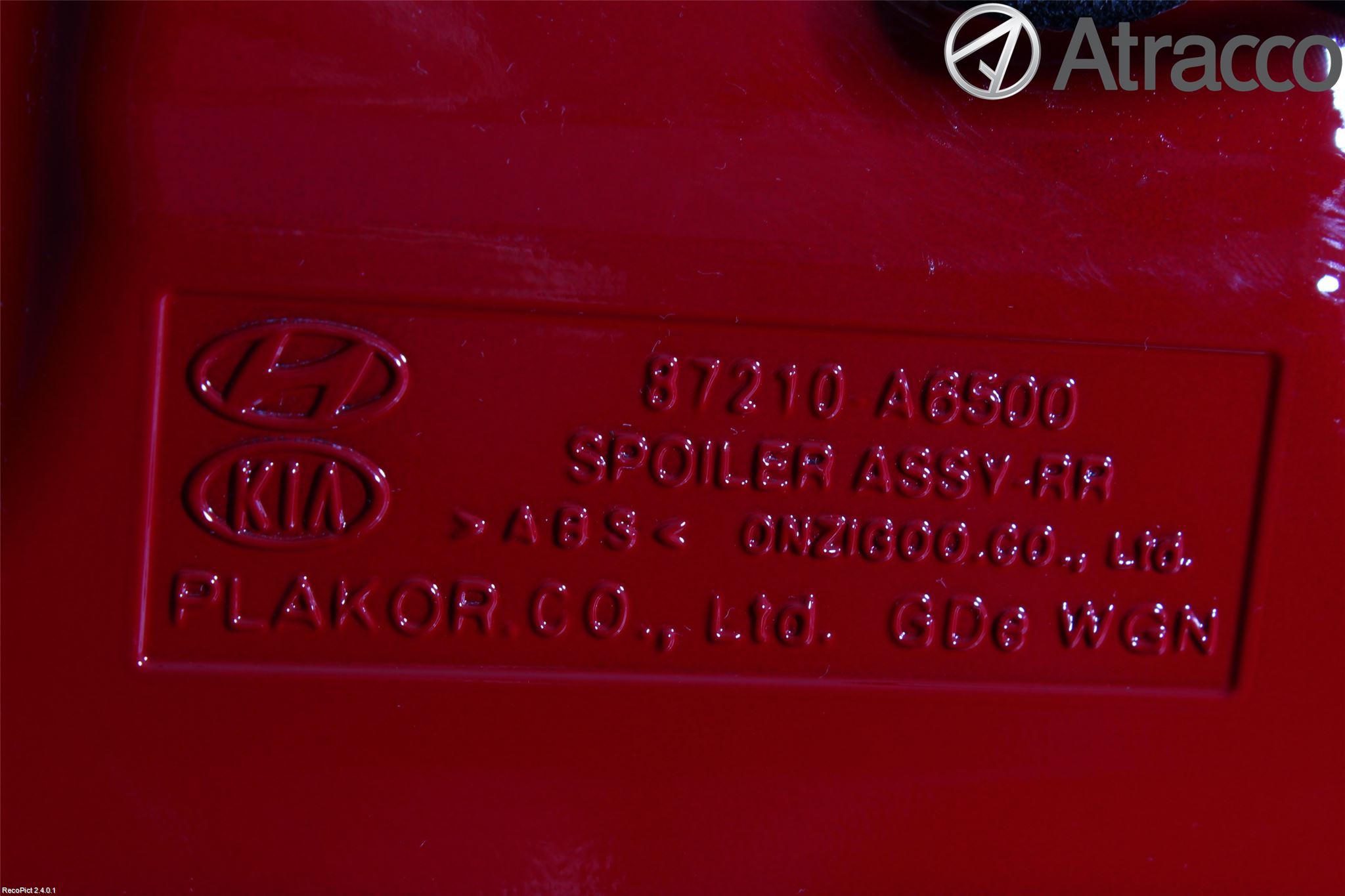 Hyundai i30 GD 13-17 Spoiler Bakluke