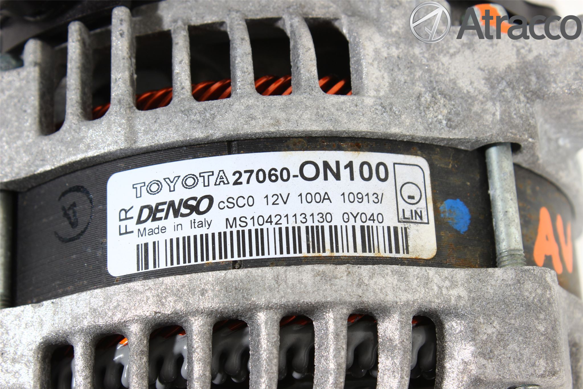 Toyota YARIS XP130 12-14 Dynamo