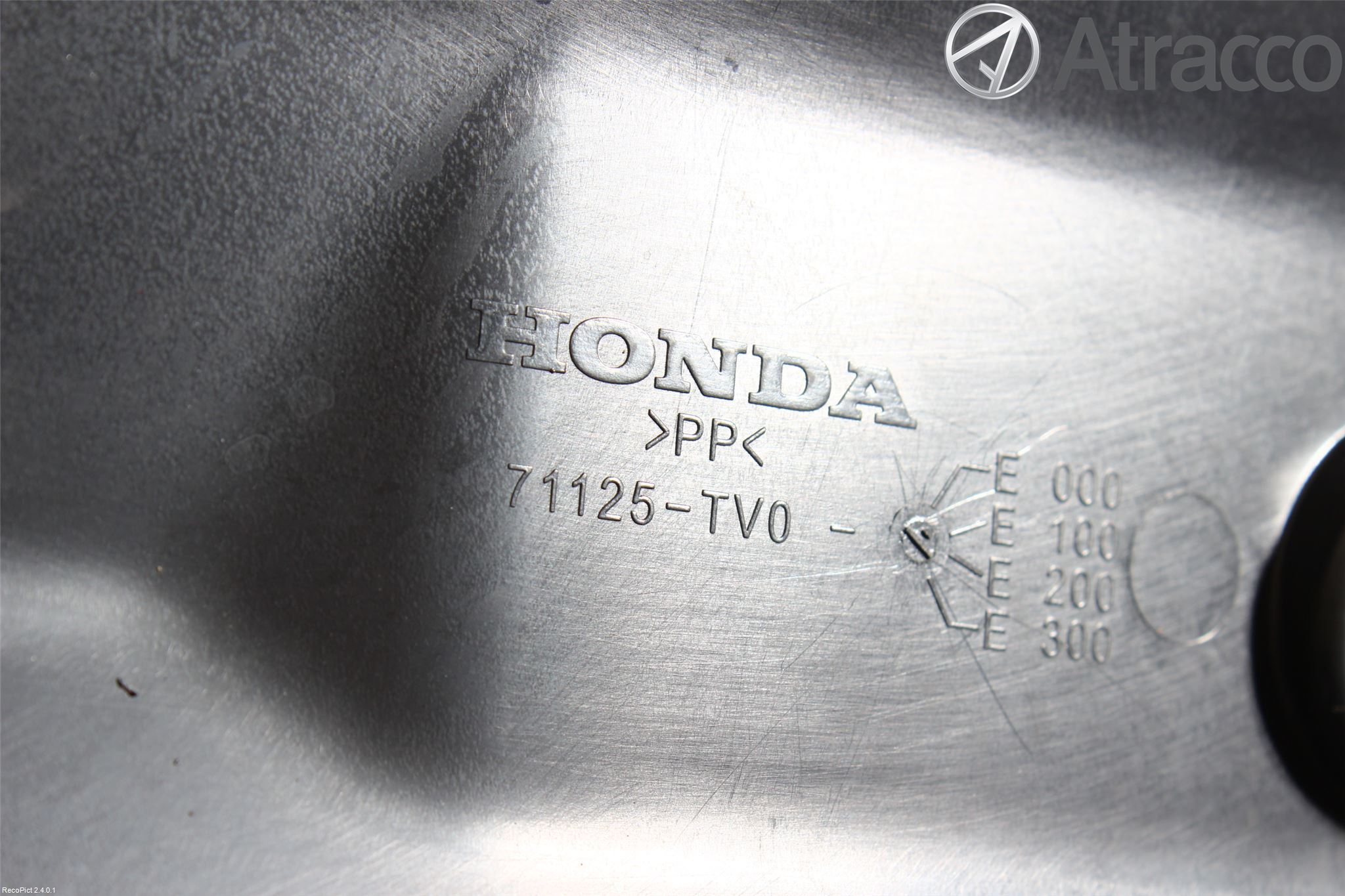 Honda CIVIC 12-16 Frontplate Øvre