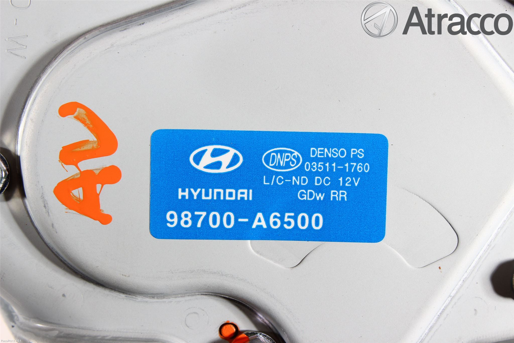 Hyundai i30 GD 13-17 Viskermotor Bakluke
