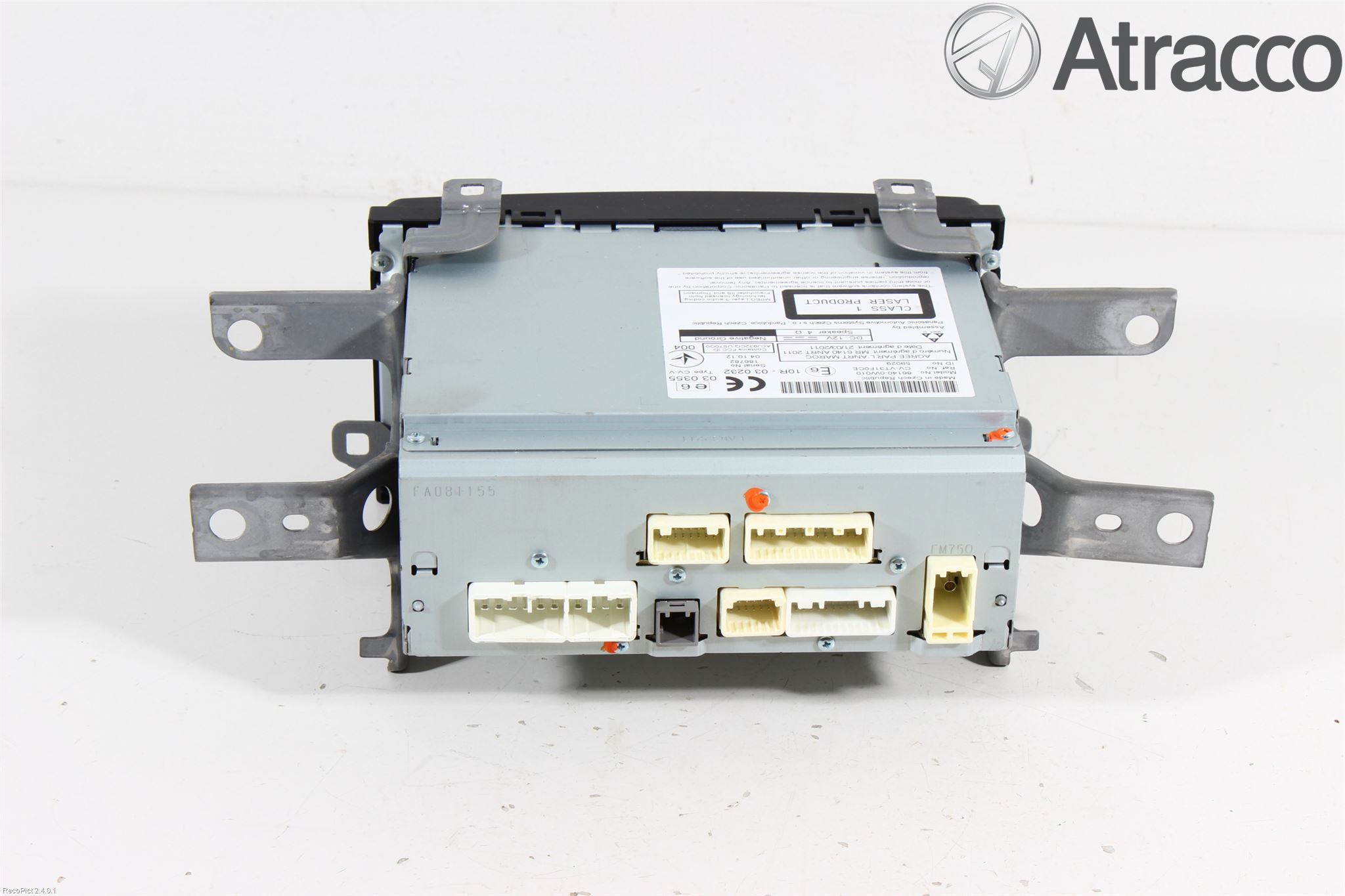 Toyota RAV 4 06-12 Stereo Radio Med Cd