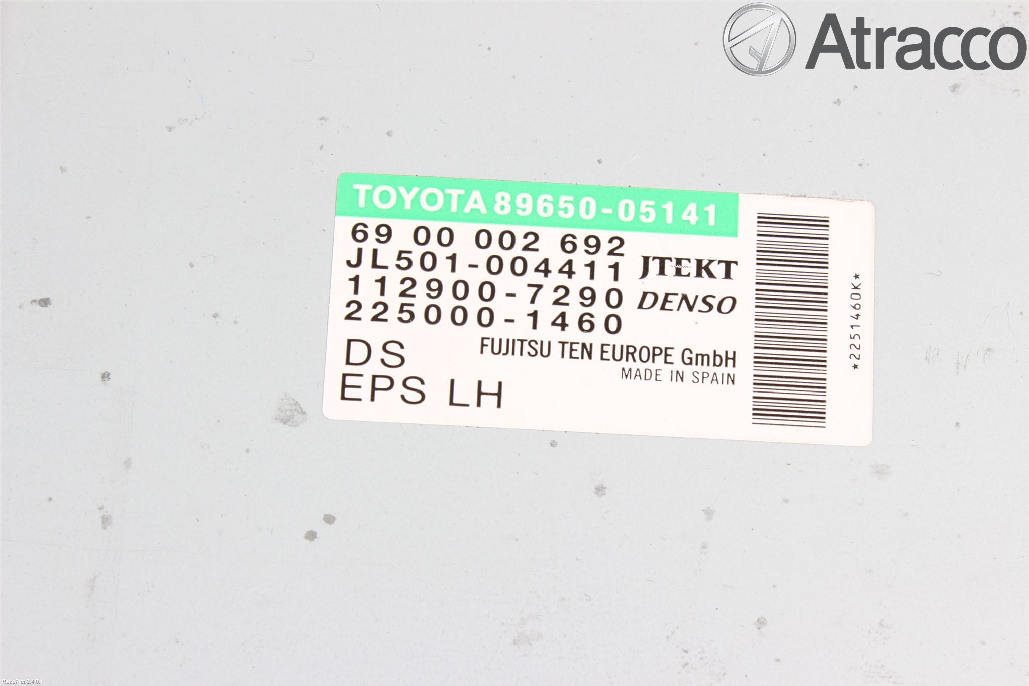 Toyota AVENSIS 09-15 Styreenhet Styreservo
