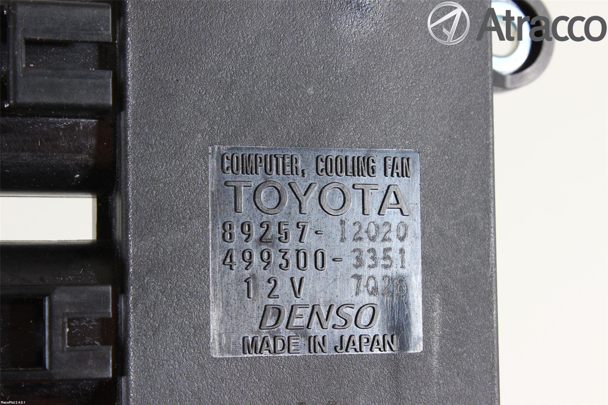 Toyota AVENSIS 09-15 Varmeapparat Viftemotstand