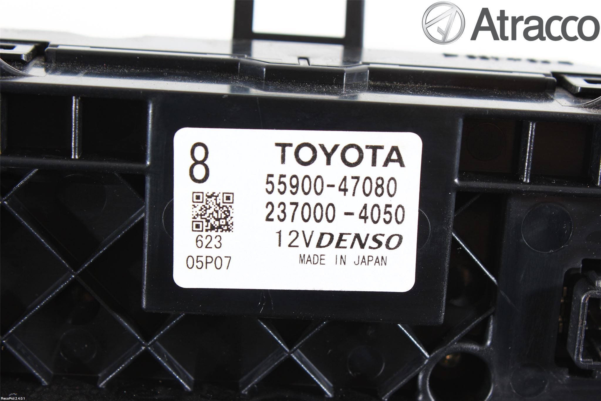 Toyota PRIUS+ ZVW40 12-20 Varme Ac Betjening-Display