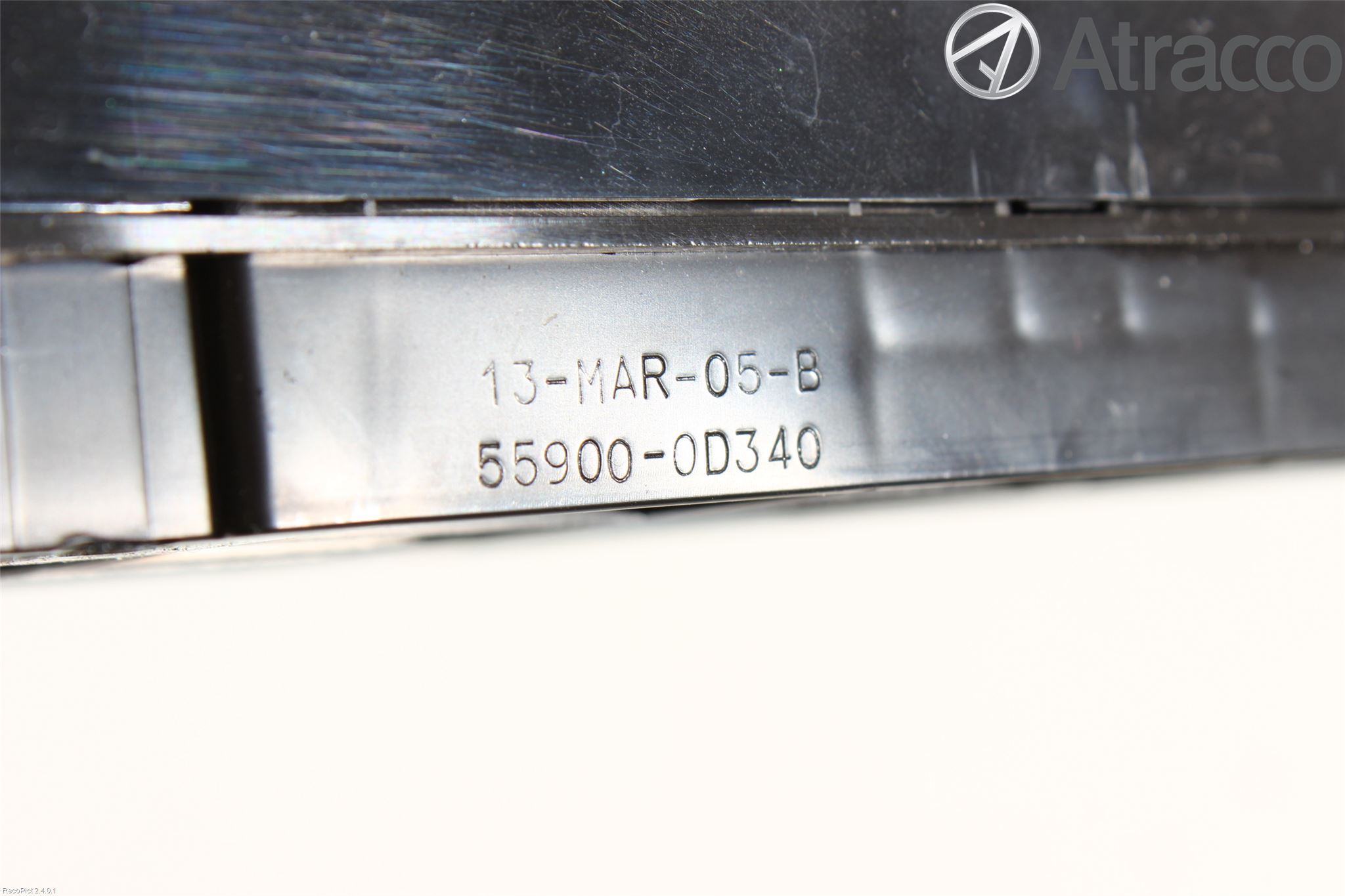 Toyota YARIS XP130 12-14 Varme Ac Betjening-Display