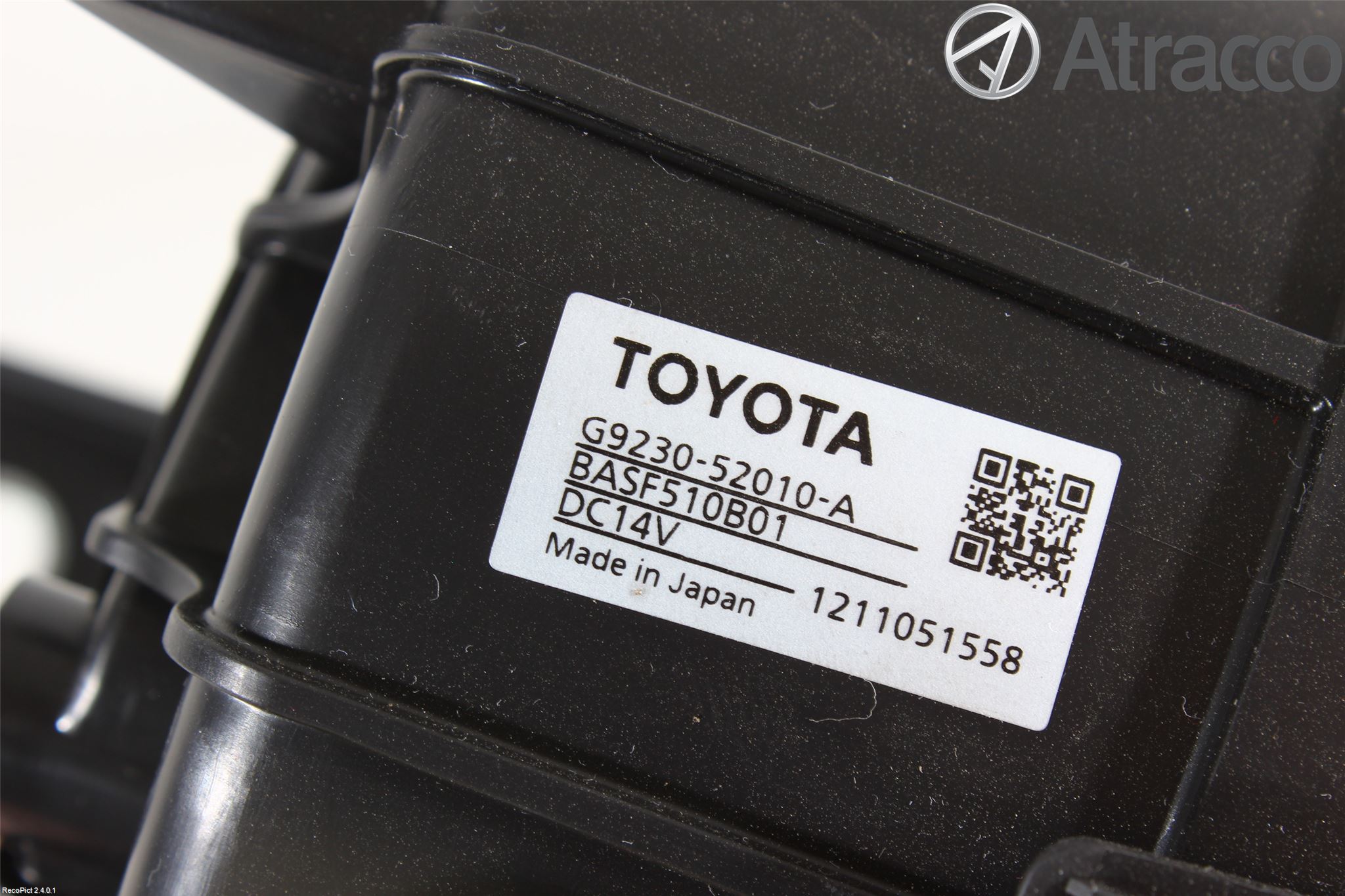 Toyota YARIS XP130 12-14 Kjølevifte Elektrisk